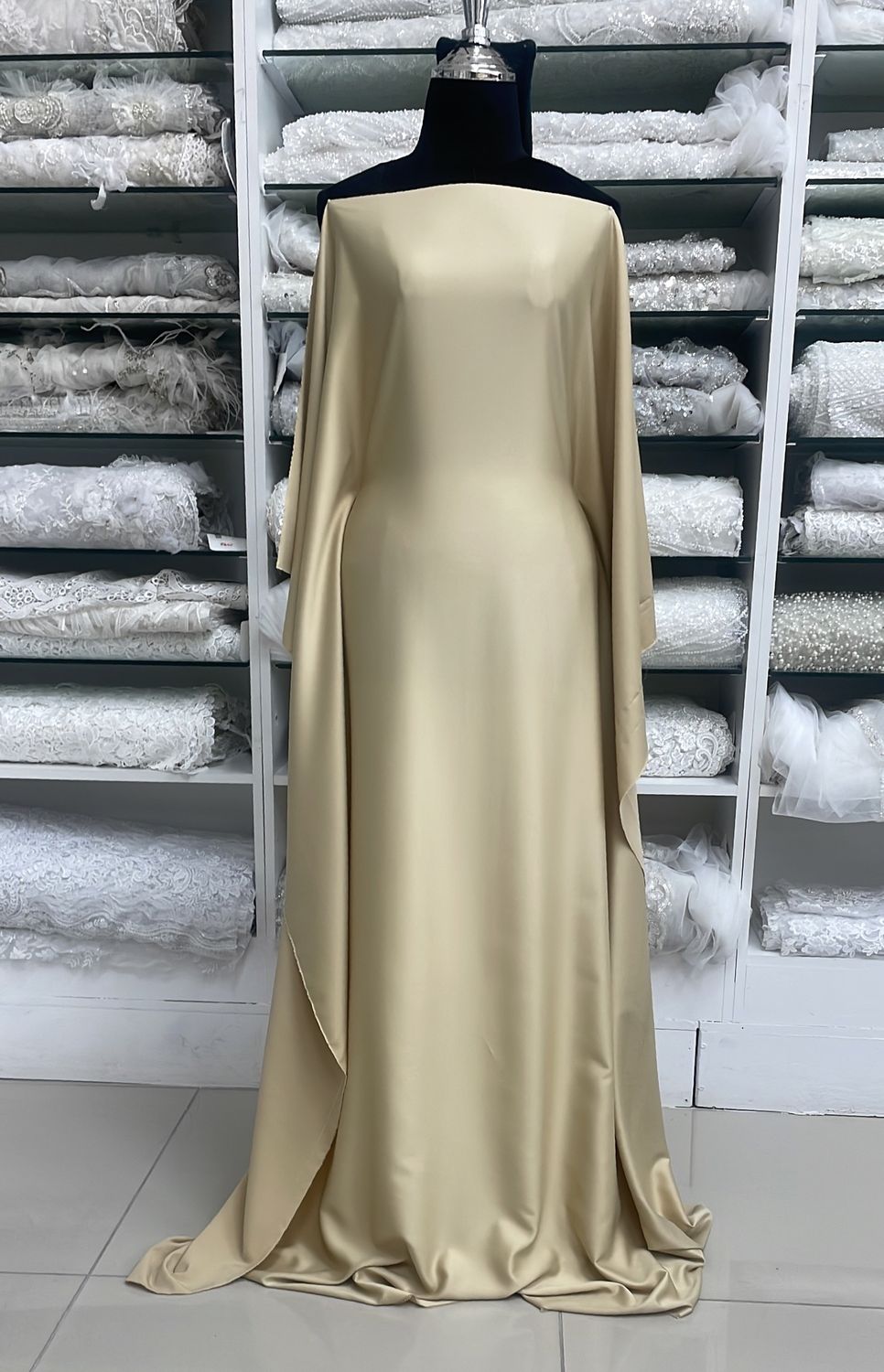 [ SVM-RO-15004-18 ] Satin Valentine Matt 150-CHAMPAGNE per Meter