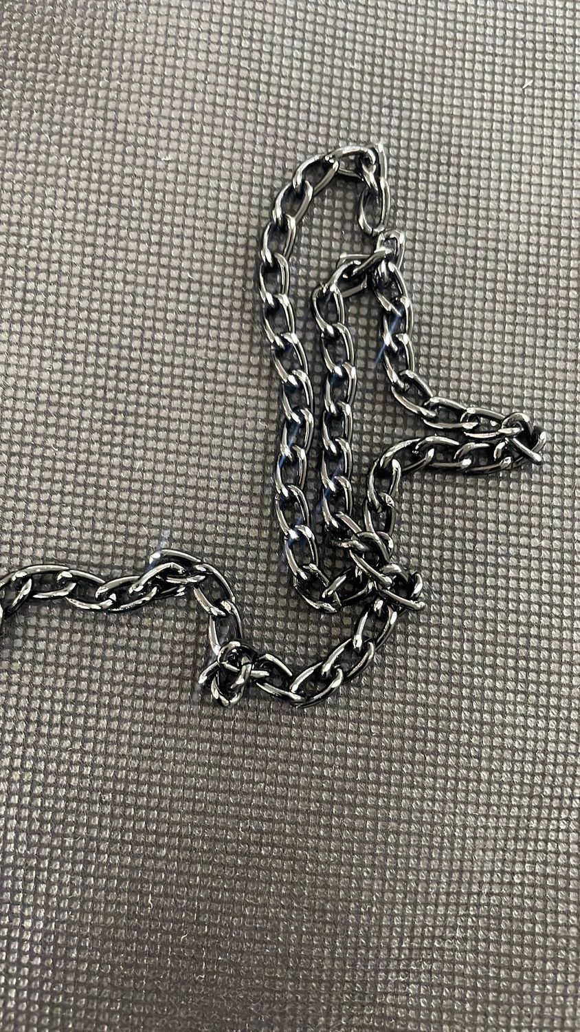 [ CHM-AF-135-B ] Chain Met 5MM BLACK per Meter