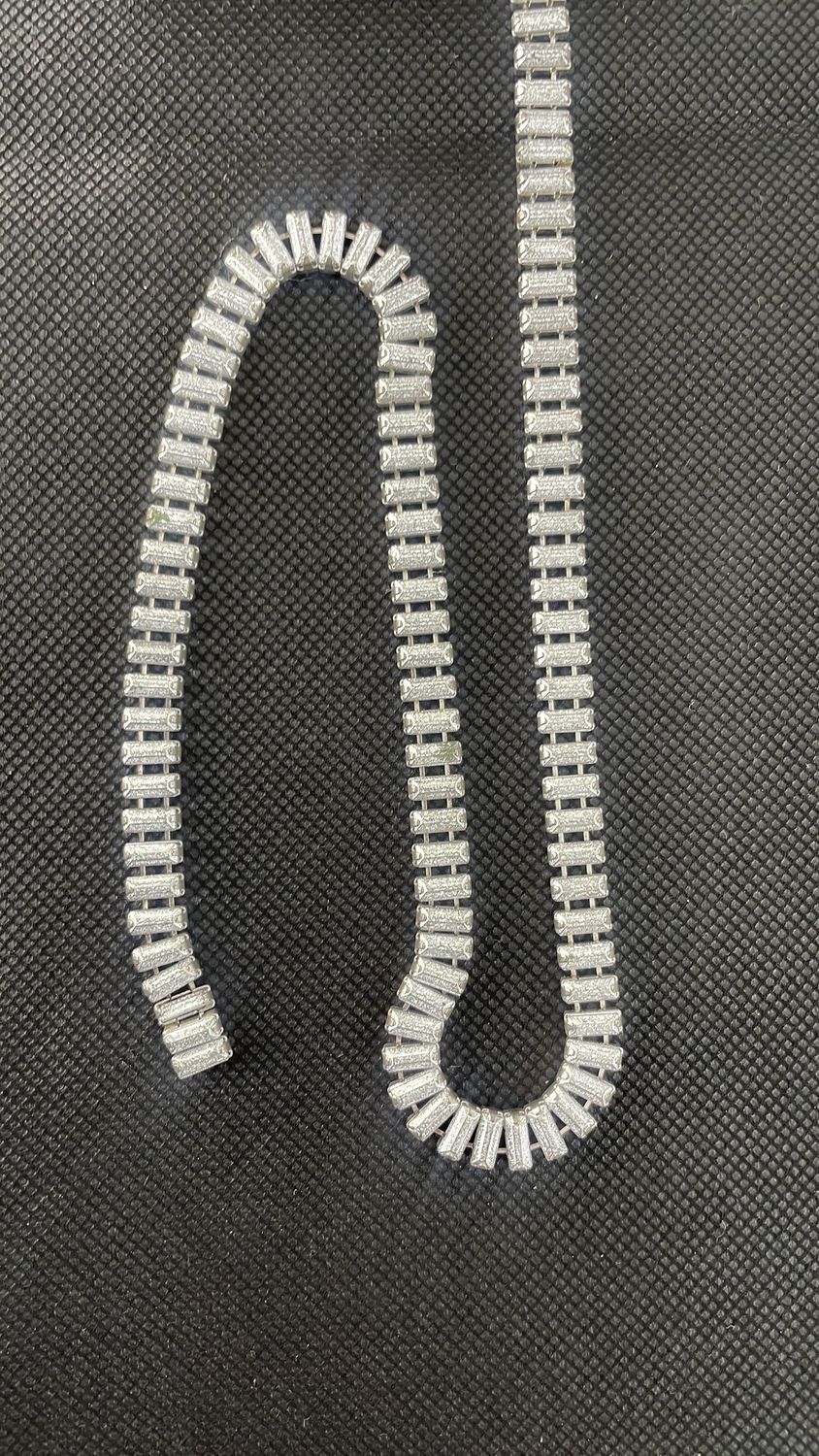 [ 15165 ] Braid Metalic/0.7cm/5g/Silver per Meter