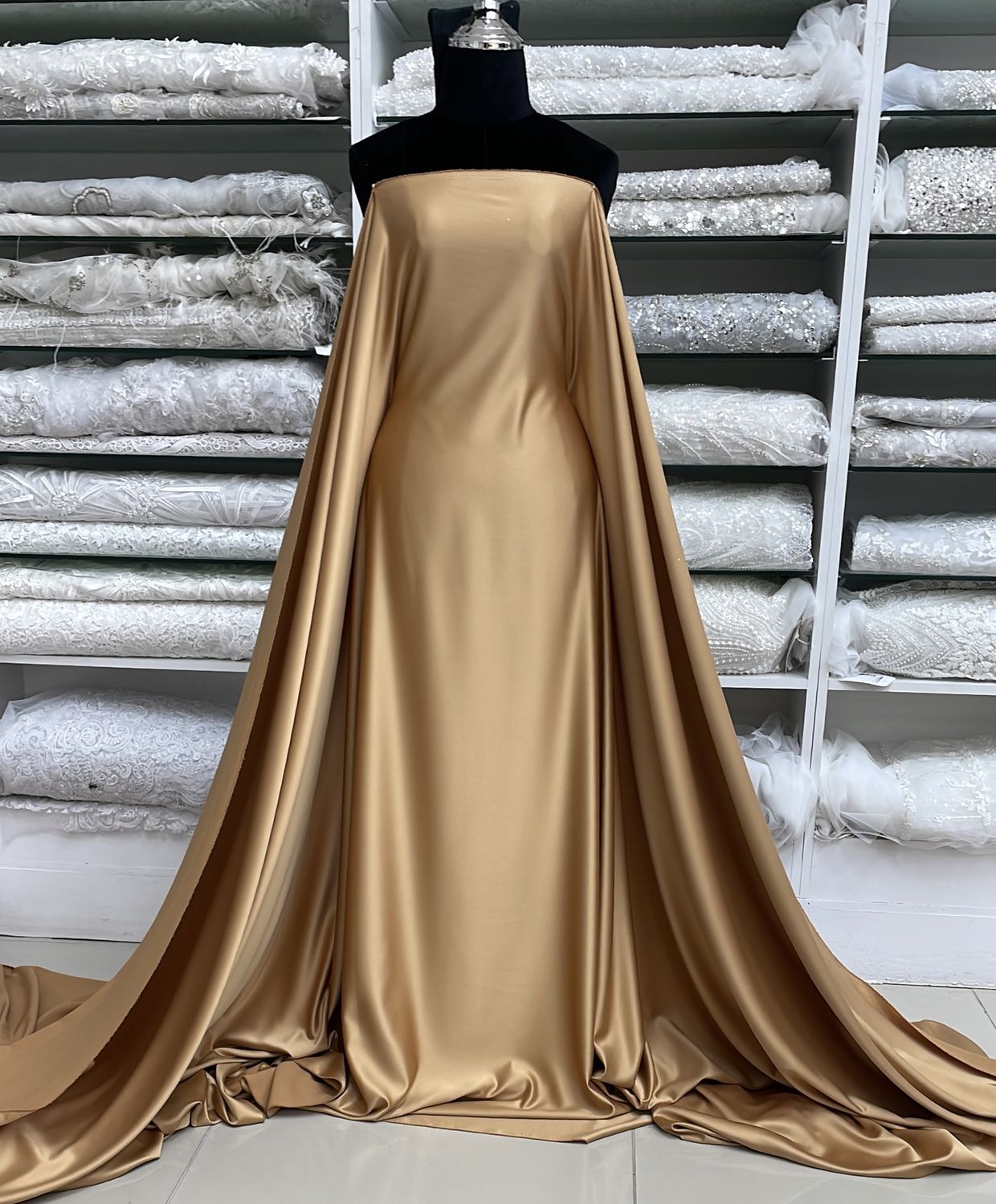 [ 25312 ] Maroccan Satin-150-551-Doe per Meter