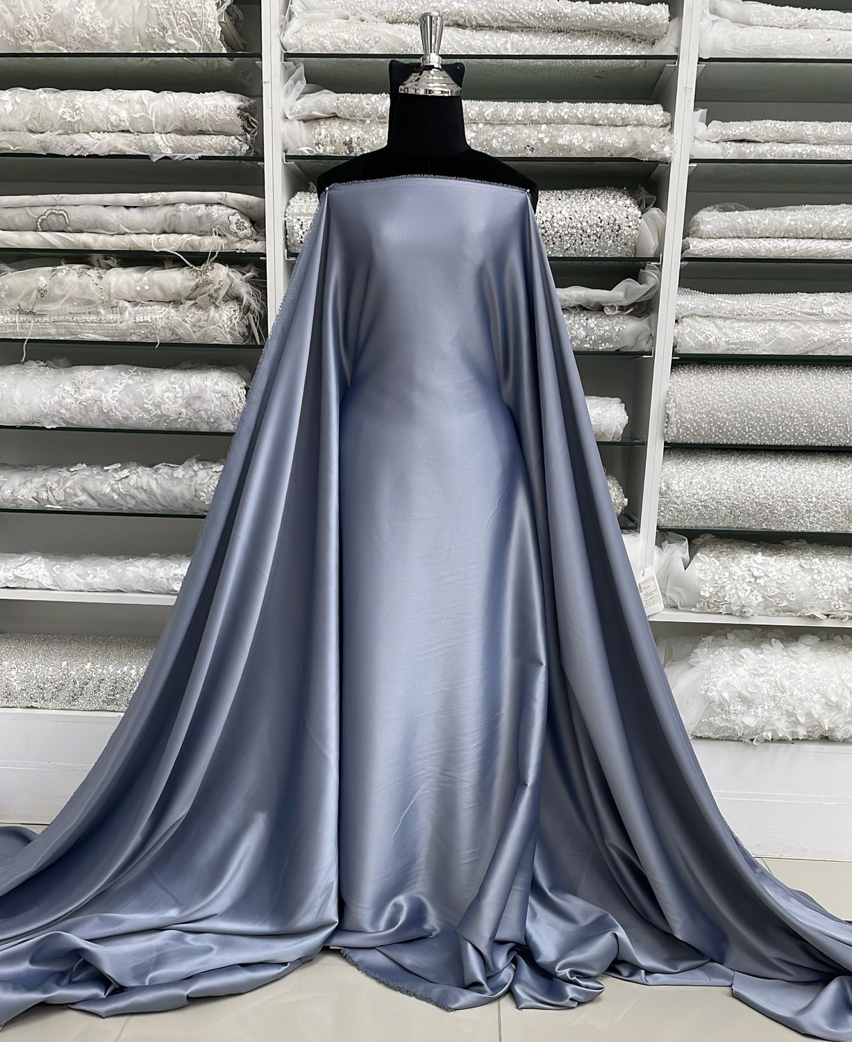 Satin Milano-per m-150-F8-Silver