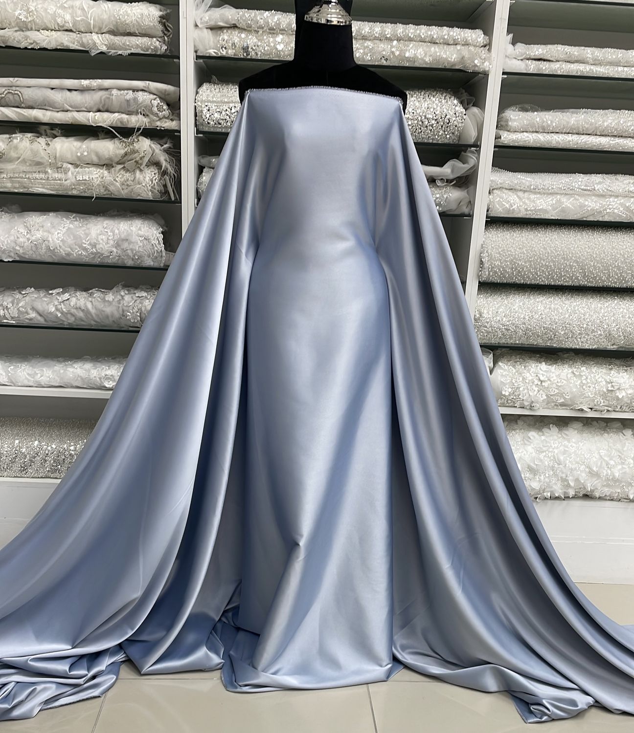 Satin Milano-per m-150-F38-Light Slate