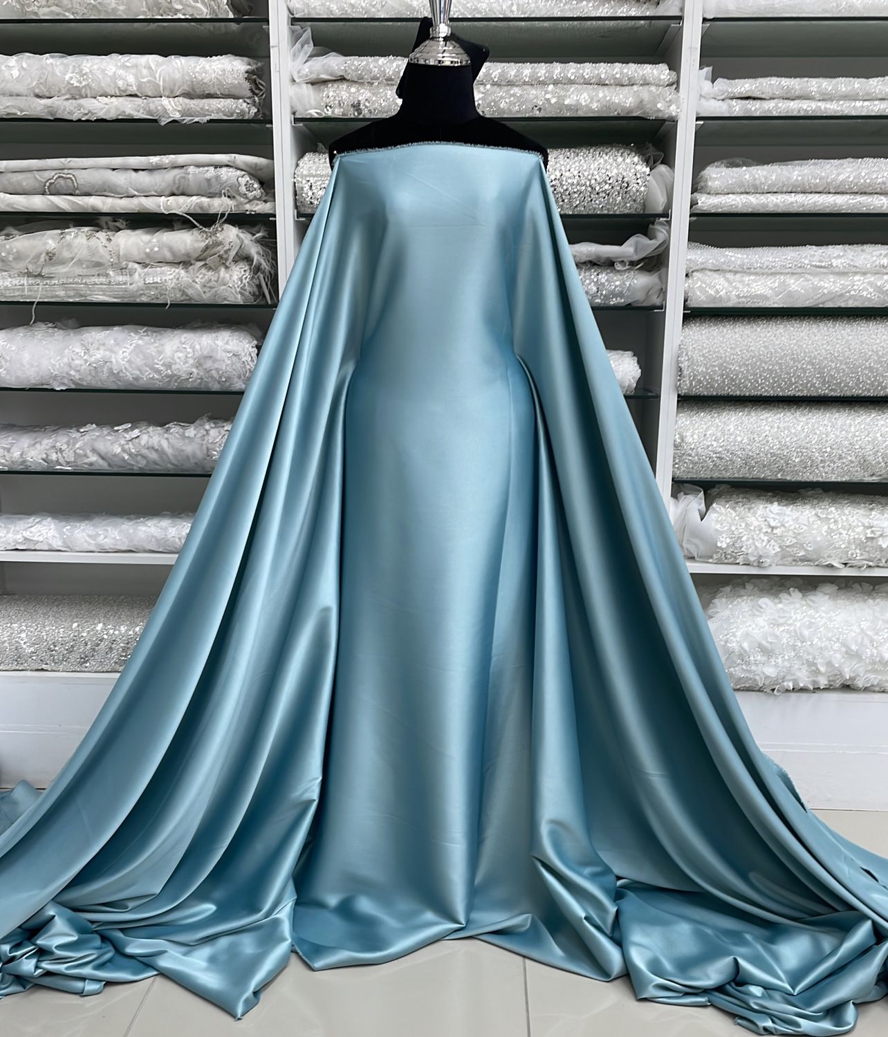 Satin Milano-per m-150-F16-Tiffany Blue