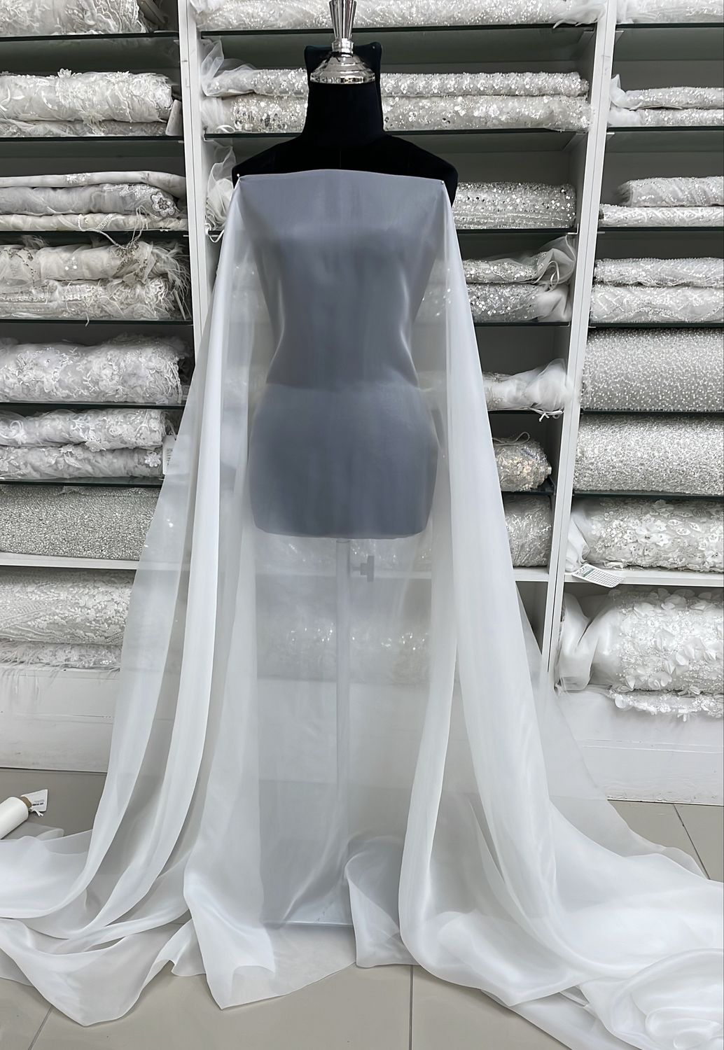 Matt Organza Korean-per m-150-24-Off White