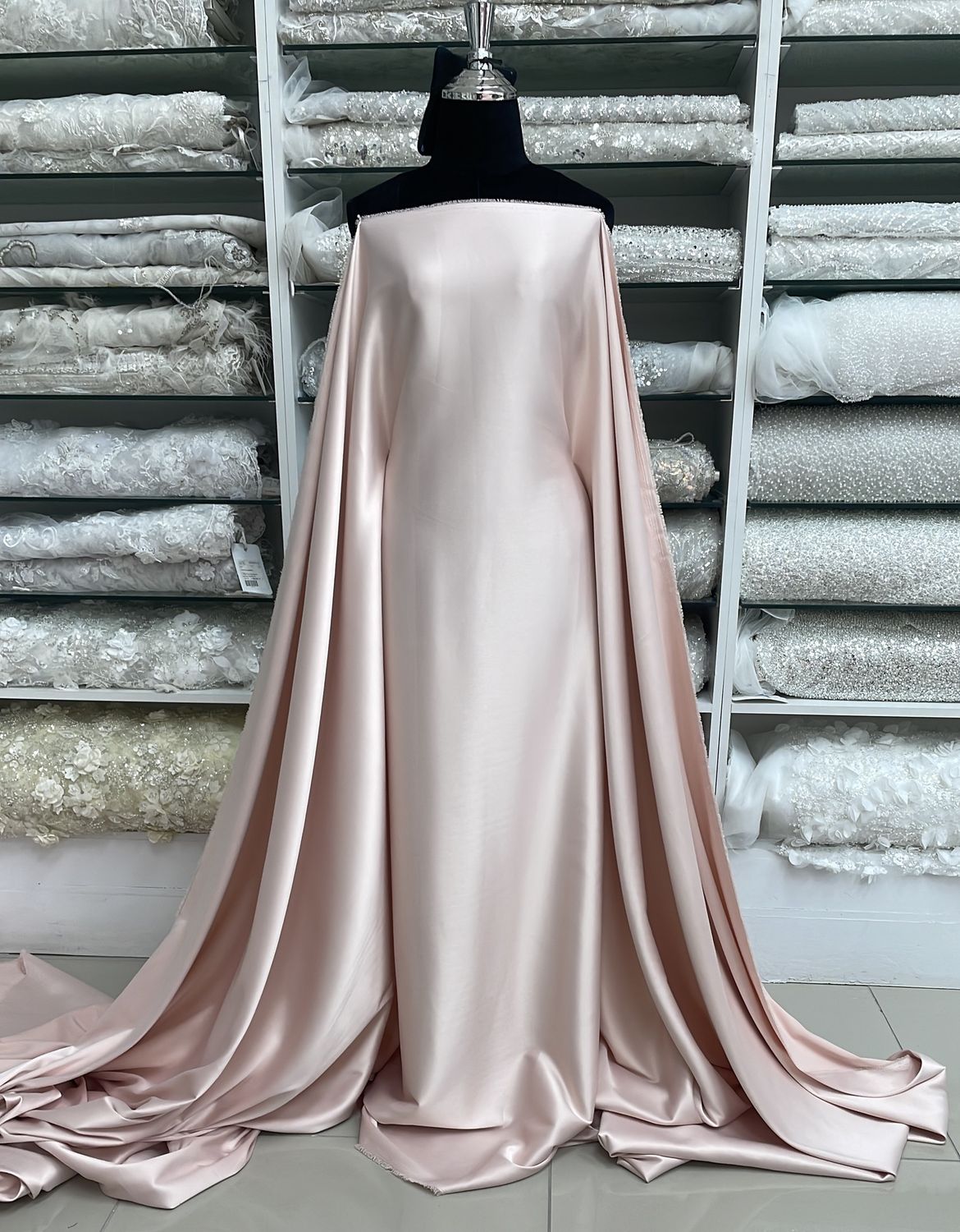 Satin Milano-per m-150-F43-Pleasant Peach