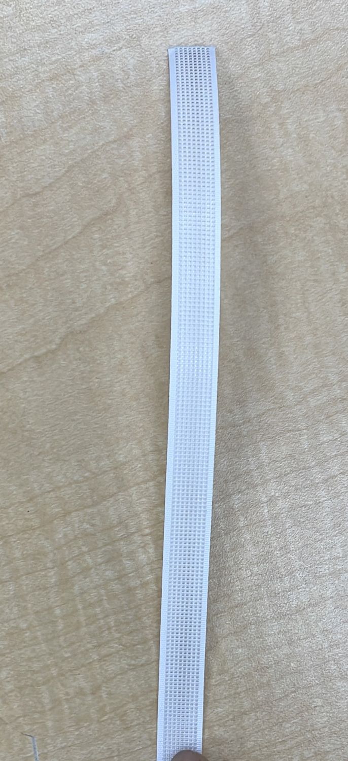 [ BP-AF-12MM-W ] Boning Polyester 12mm White per Meter