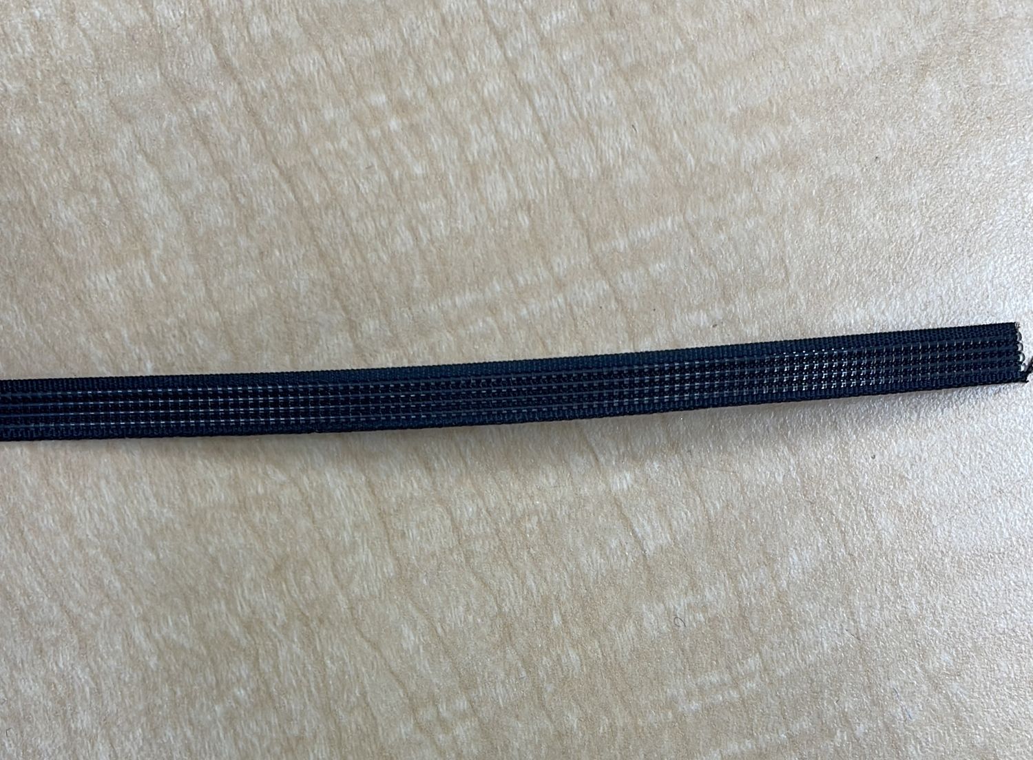 [ BP-AF-8MM-B ] Boning Polyester 8mm Black per Meter