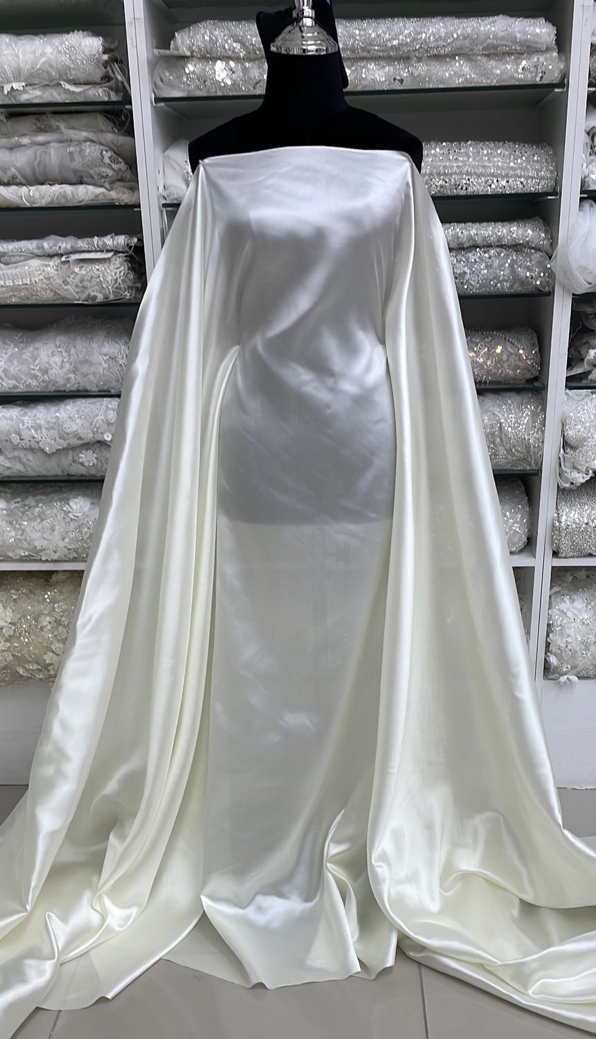 [ 24905 ] Organdy Taffeta-3363-1-150-IVORY-RI1 per Meter