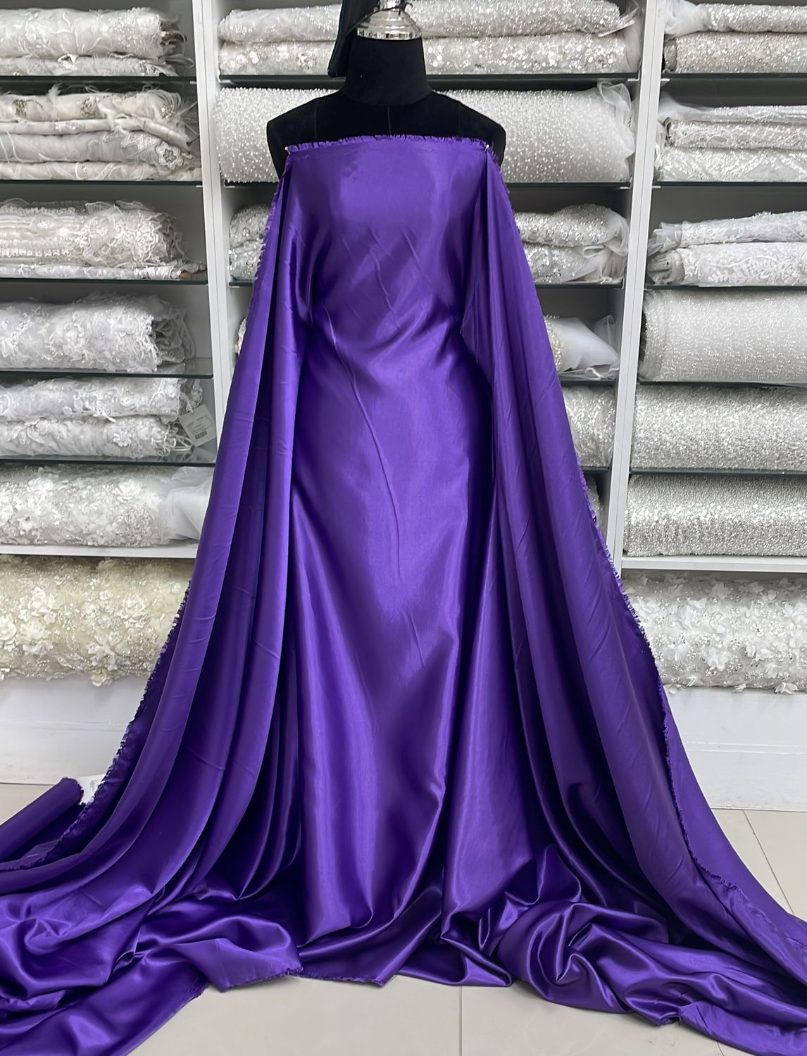[ TS-GG-S15264/15 ] Thai Silk - 150w - Grape per Meter