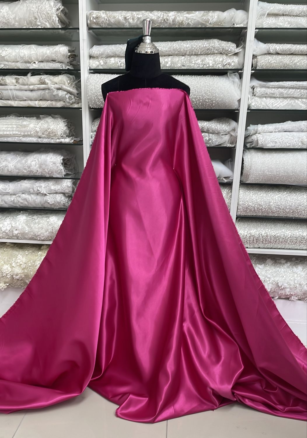 [ TS-GG-S15264/17 ] Thai Silk - 150w - Cerise per Meter