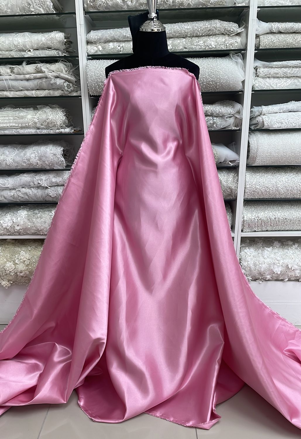 [ TS-GG-S15264/12 ] Thai Silk - 150w - Pink per Meter