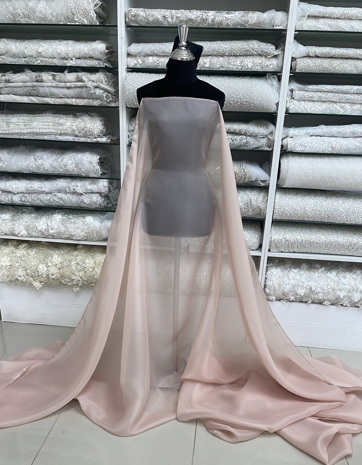 Matt Organza Korean-per m-150-2-Pink