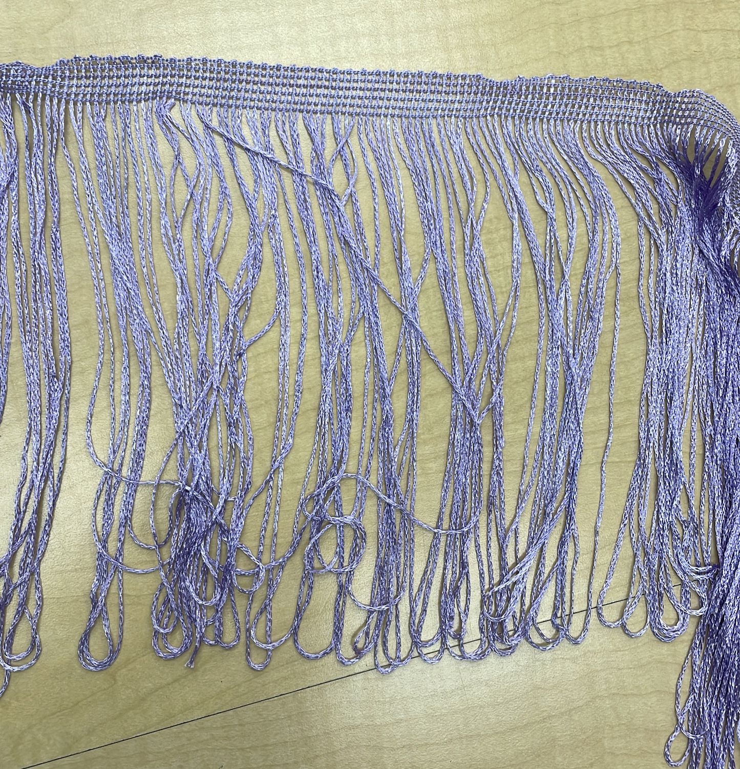 [ FR-AF-515B-5 ] FRINGE 25CM - LILAC per Meter