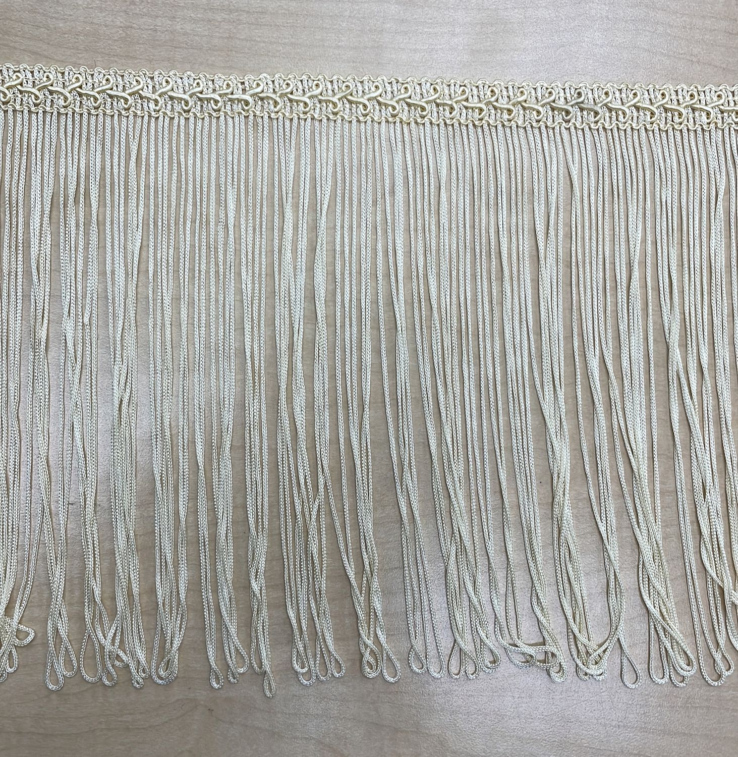 [ FR-AF-515B-9 ] FRINGE 25CM - CORN per Meter