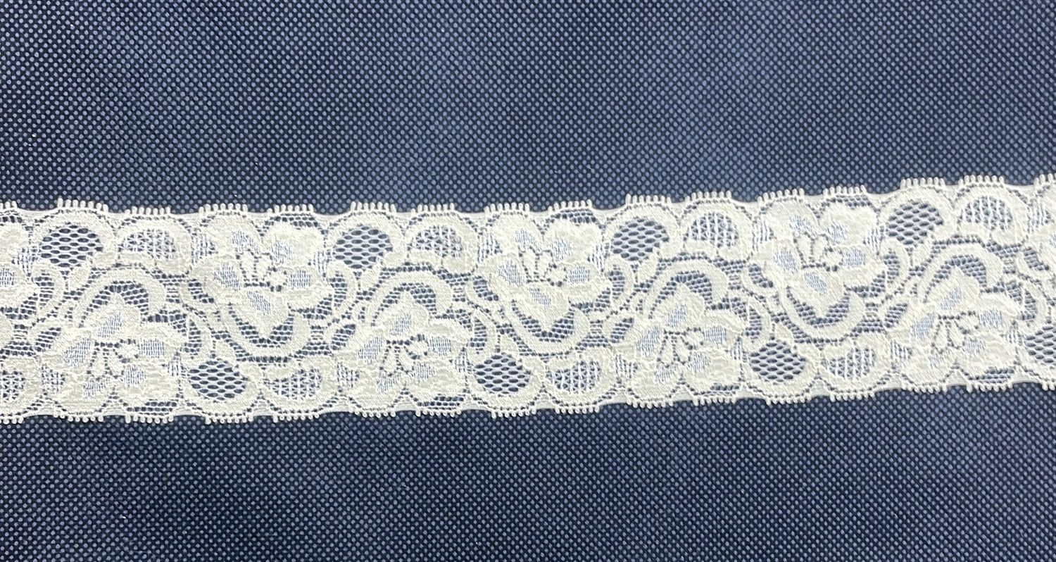 [ LACS-AF-515E-15 ] LACE STRETCH 5CM - CORN per Meter
