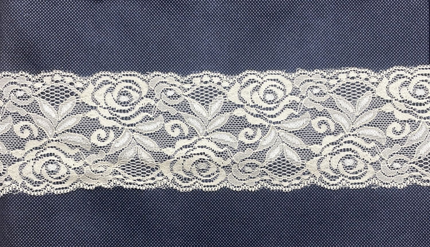 [ LACS-AF-515D-9 ] LaceStretch 8cm-BISCUIT per Meter