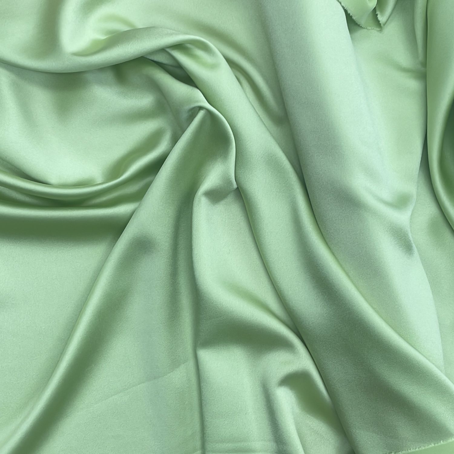 [ CSB-CA-7069-041 ] Crepe Cadena Satin Back 140 - Lime per Meter