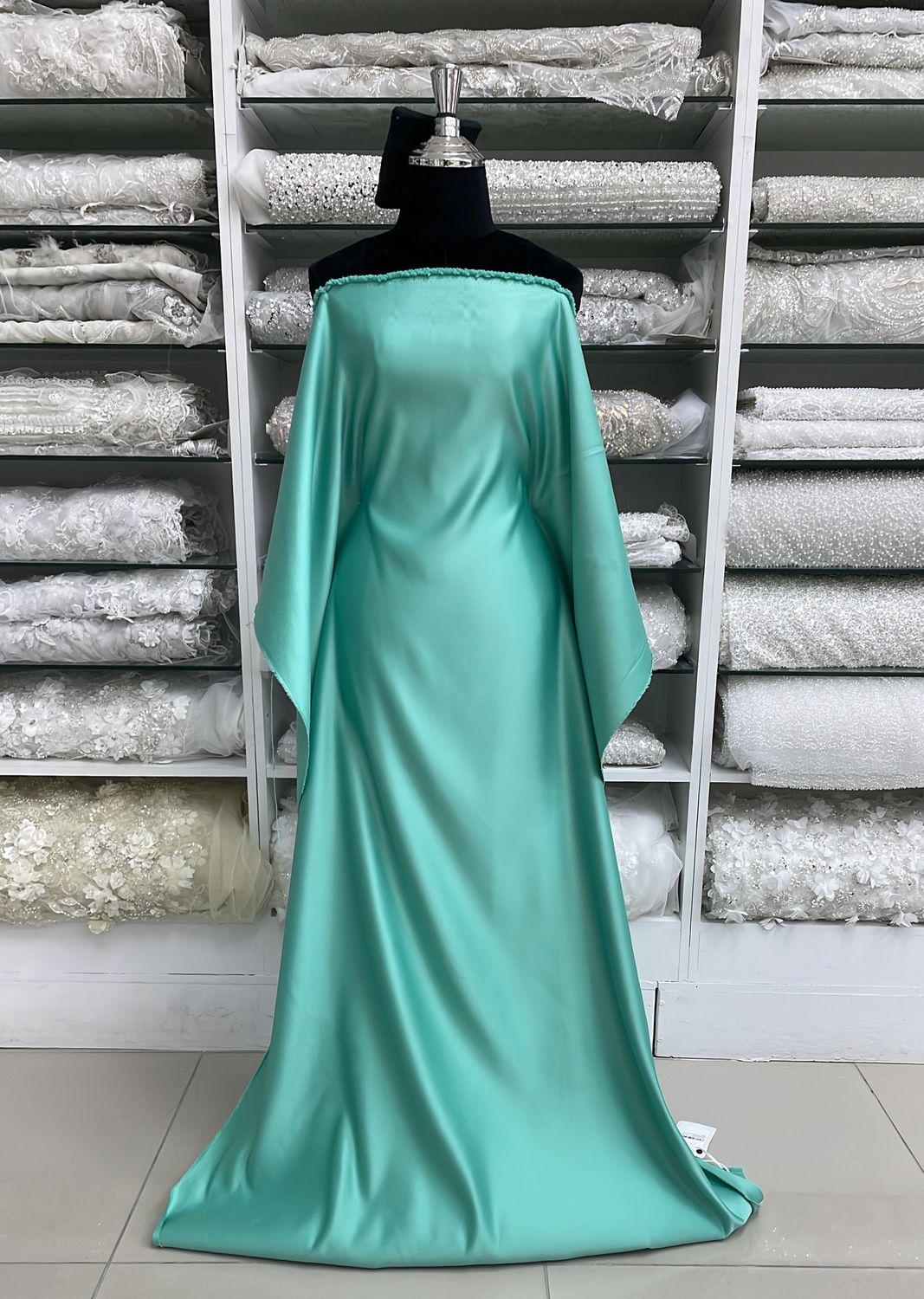 [ DS-GG-S1507-25 ] Dutchess Satin 150w Sea green per Meter