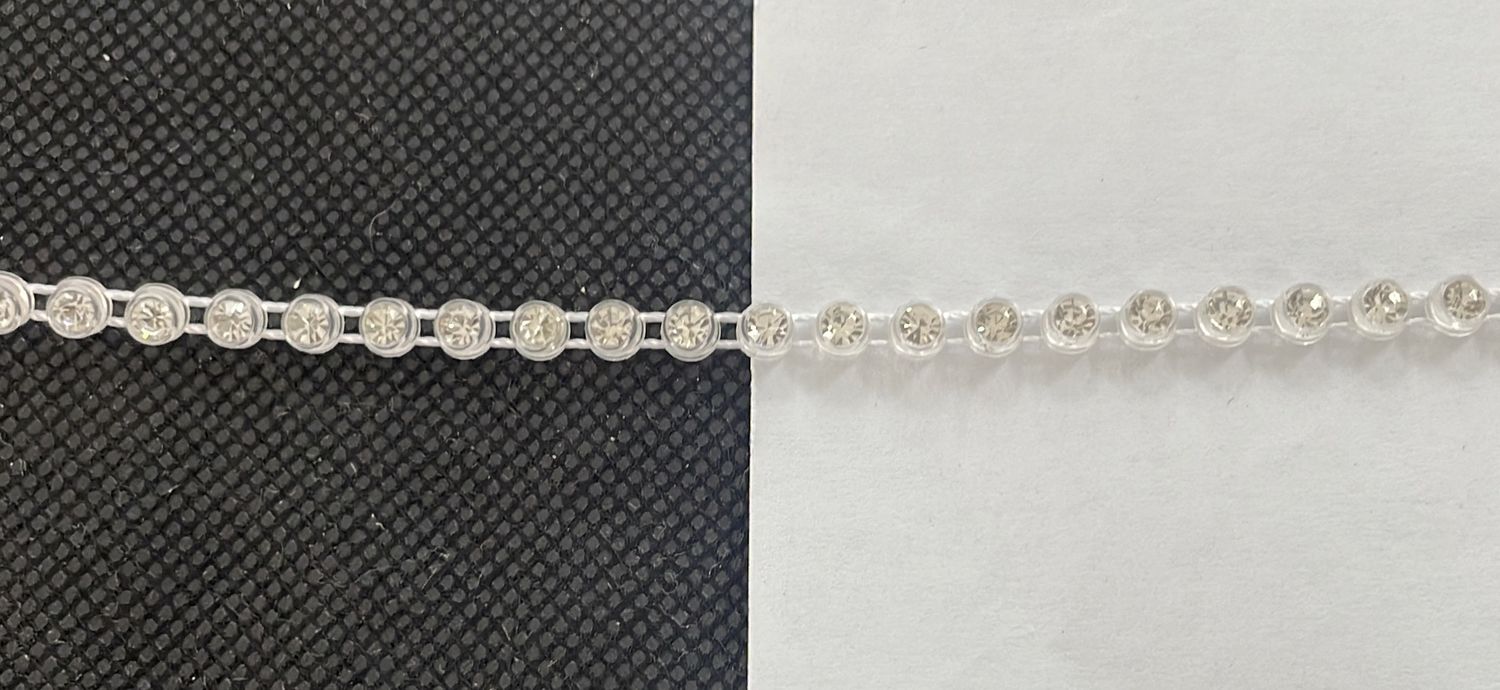 [ 21211 ] Crystal String/12/5g/White per Meter