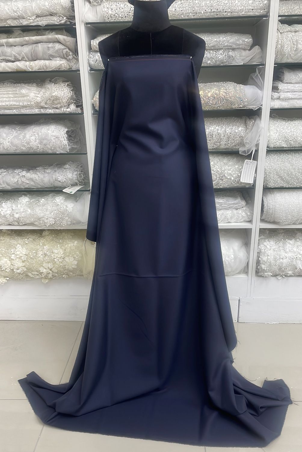 [ 24499 ] Wool Twill-150-05-Navy per Meter