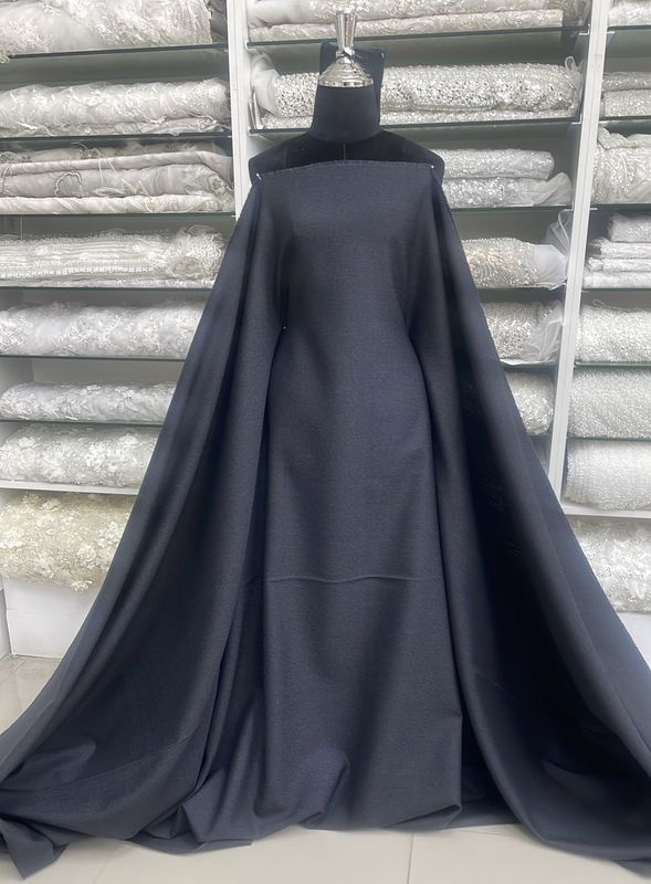 [ 24498 ] Wool-150-99-Black per Meter