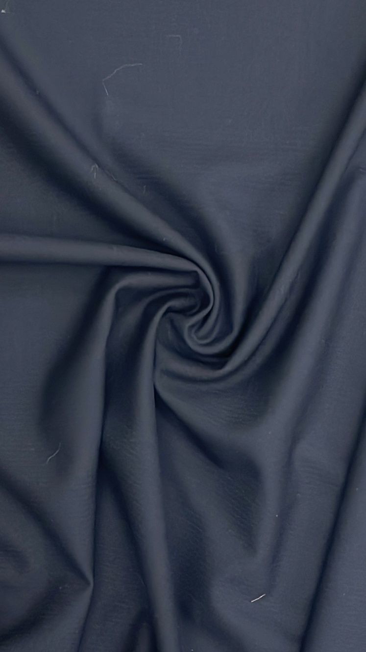 [ WS-WA-2578 ] WOOL STRIPE BLACK 150CM per Meter