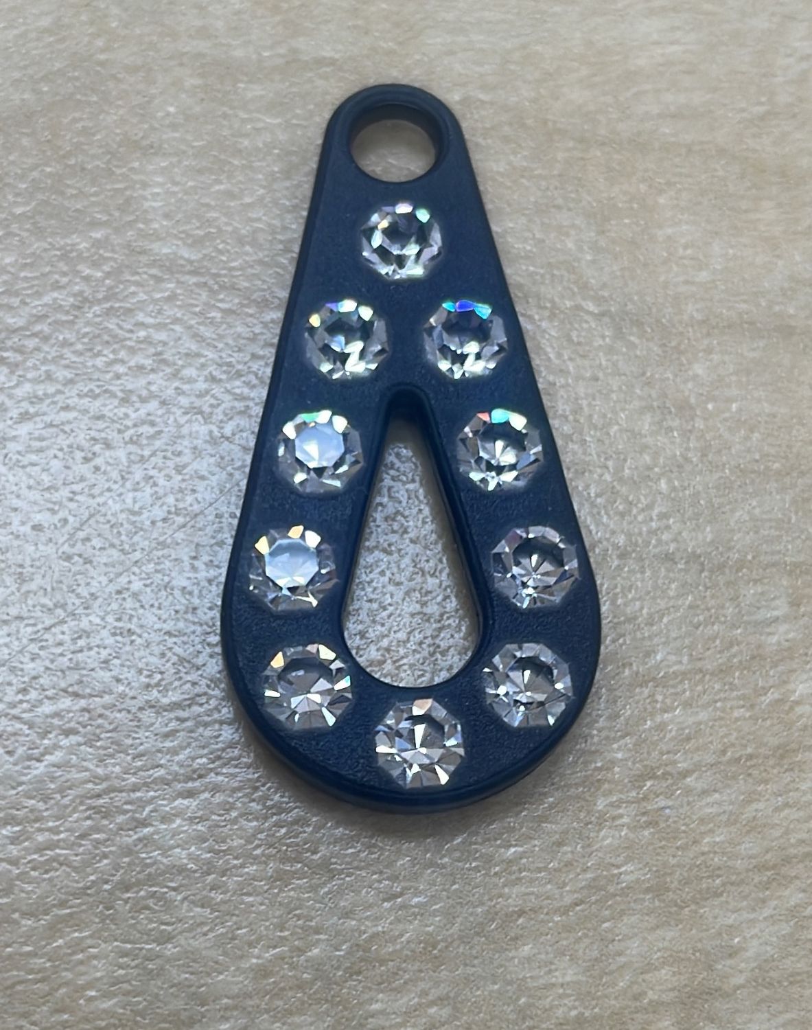 [ SWS-CR-80220 ] Swarovski Crystal Slider Teardrop per Each