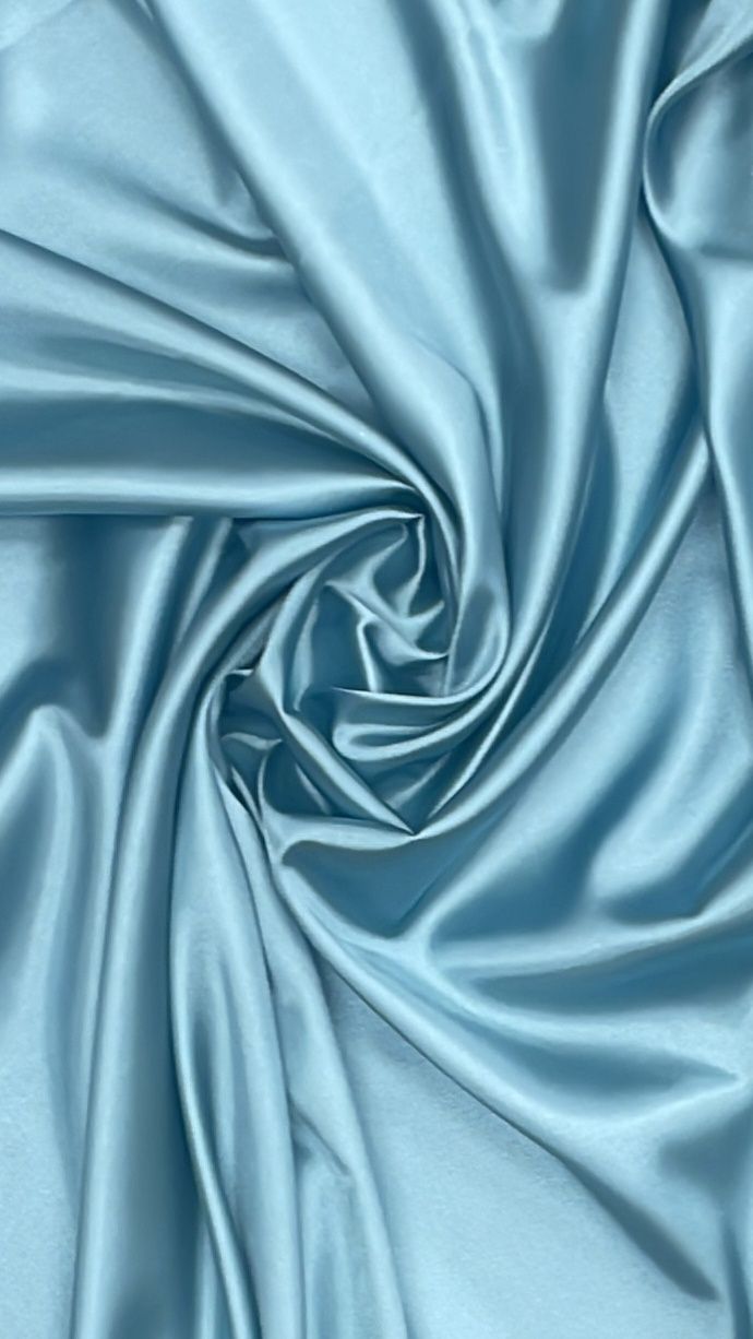 [ 17694 ] Satin Stretch Plain Dyed/150/5g/BLUE GREEN per Meter