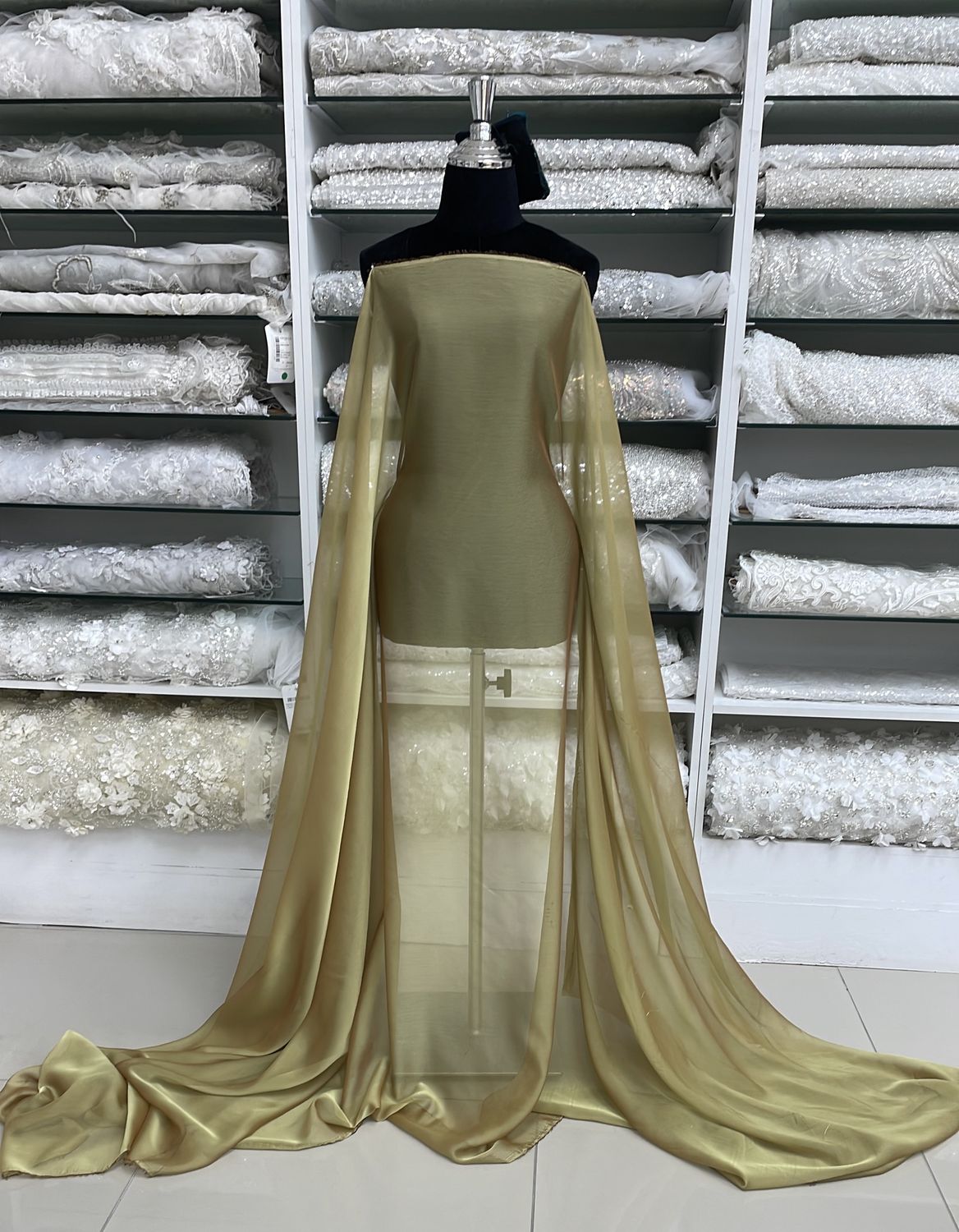 [ CHC-VE-05/2007 ] Chiffon Cationic BUCKET FOR ALL COLOURS per Meter