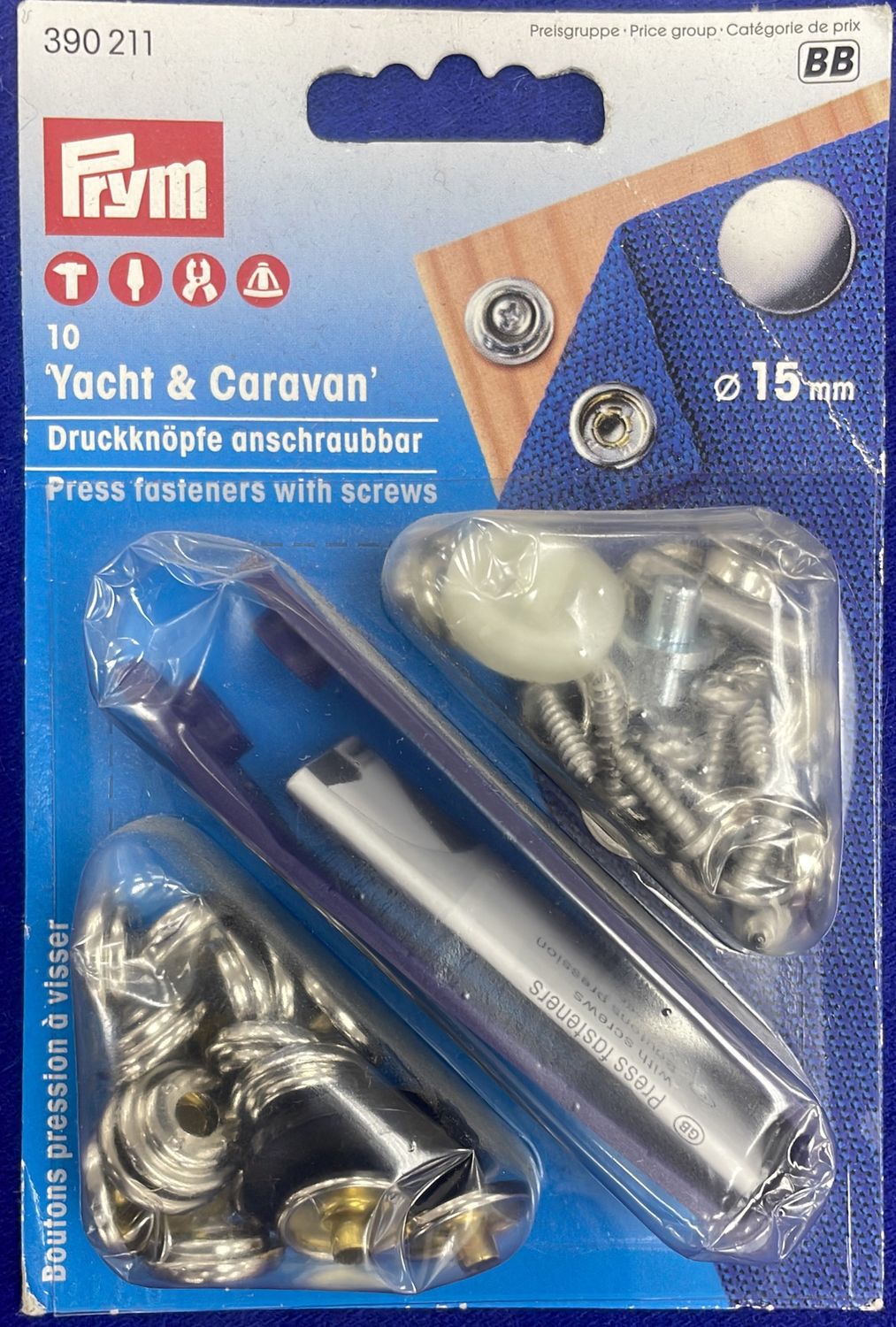 [ NSYC-YH-390211 ] NonSewYatchCaravanP/Fast-BB/5 per Each