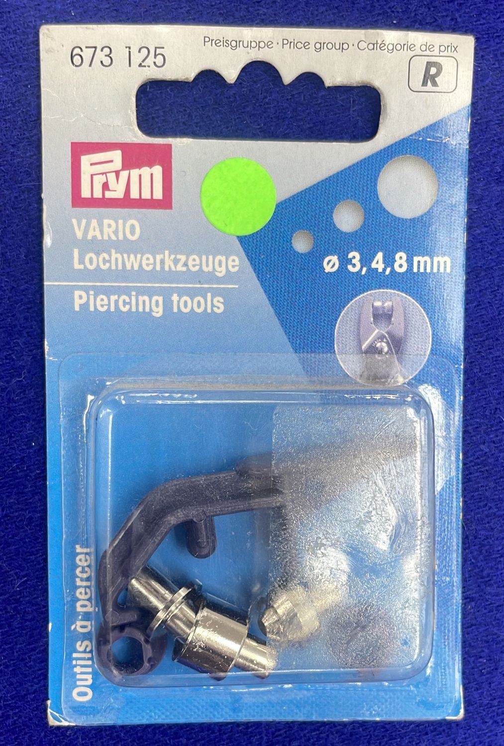 [ PTA-YH-673125 ] PIERCING TOOL ASSORTED-R/5 per Each