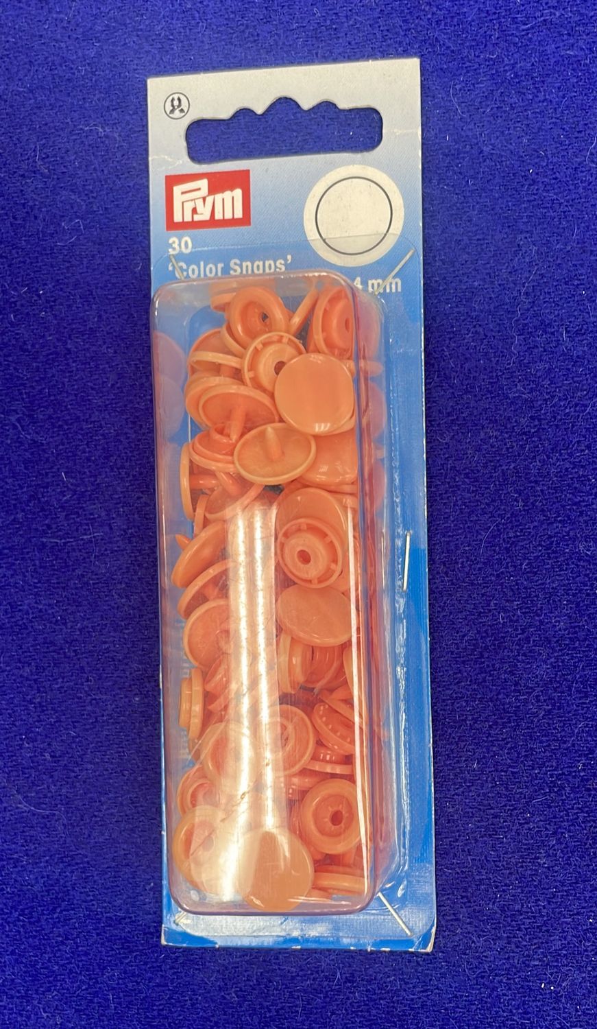 [ 4002273931179 ] Non Sew Color Snap Fastener/30 pc/12.44mm/Salmon per Packet