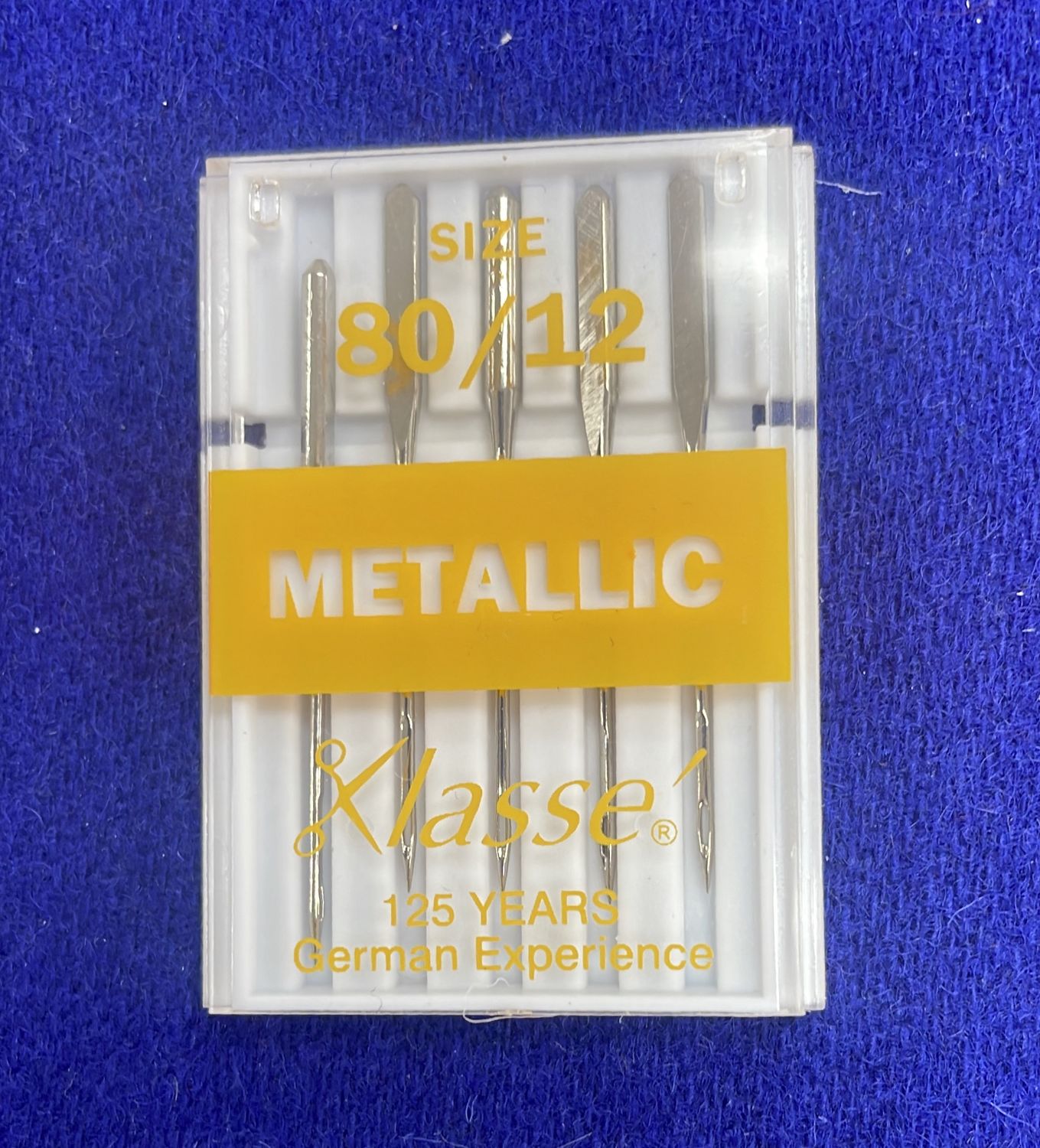 [ 9317385025216 ] Klasse Needles Metafil Size 80/1/5g/Silver per Each