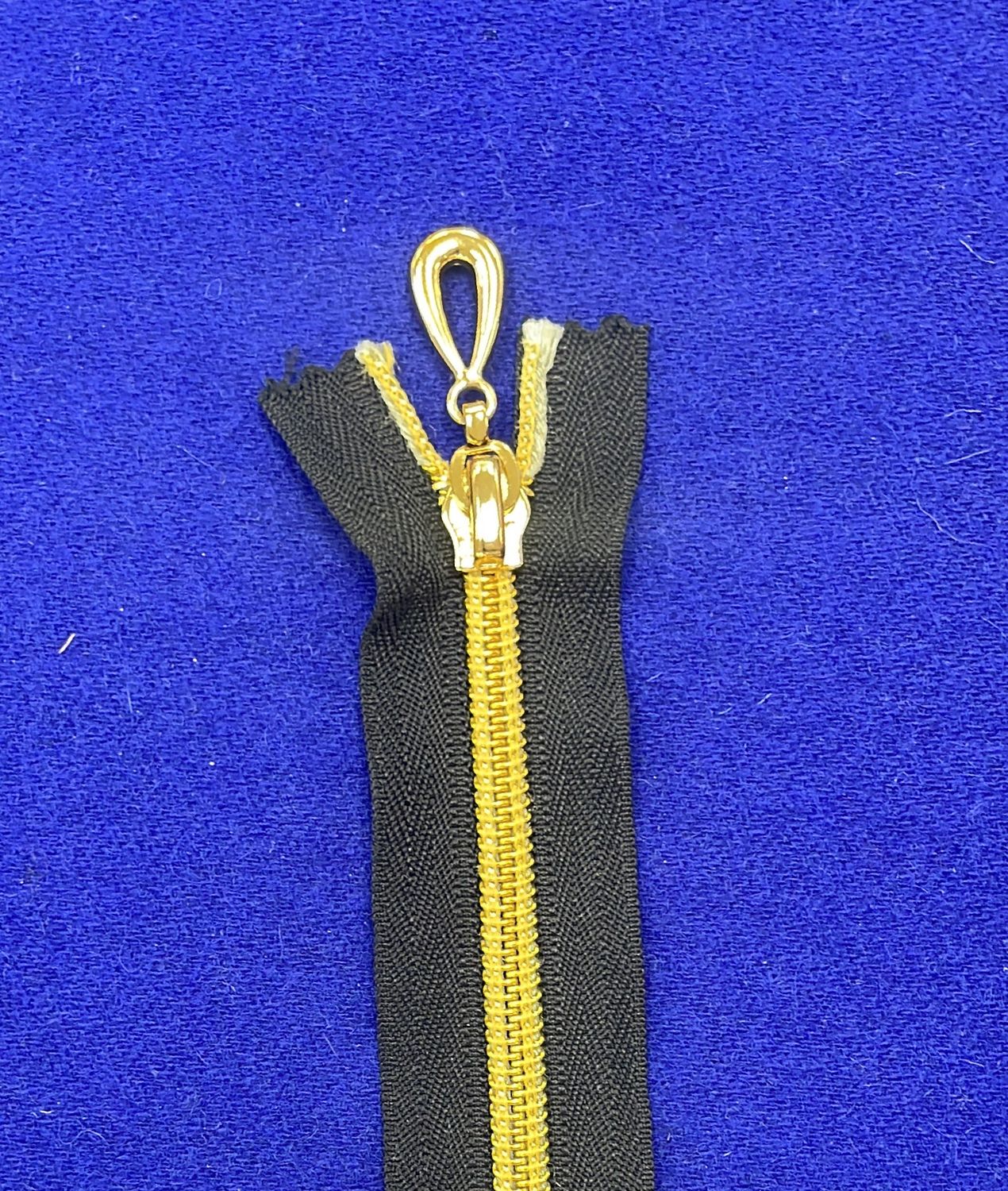 [ ZDM-AS-14 ] Zip Dress Metalic 14cm per Each