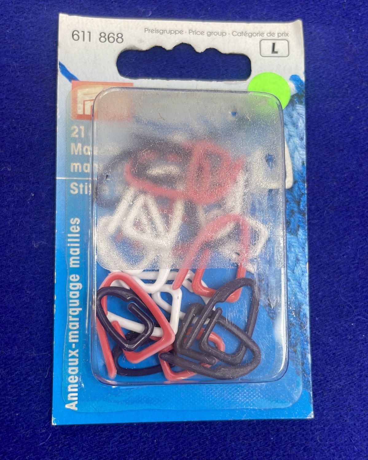 [ SM21-YH-611868 ] STITCH MARKER 21 P.cd 8/27-L/5 per Each