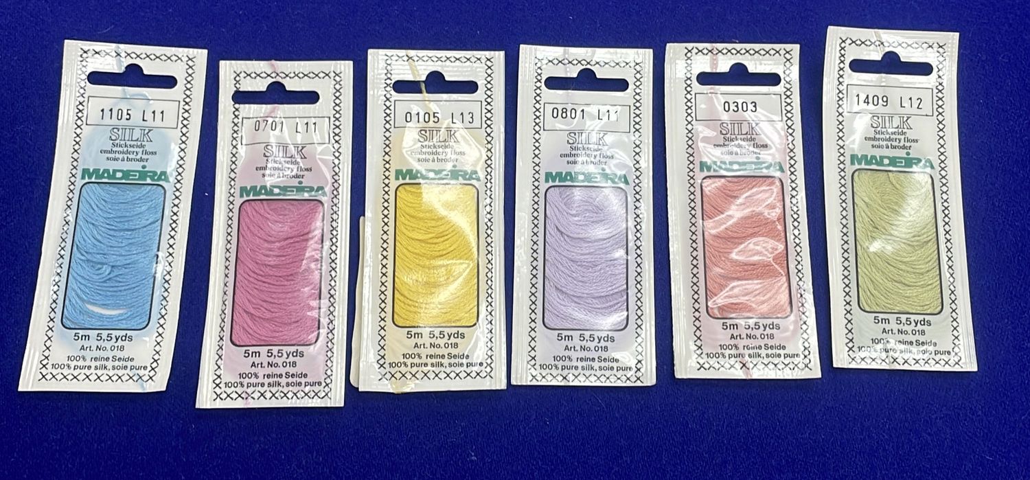 [ SEF-E-ALL ] Silk Embroidery Floss - All colours per Each