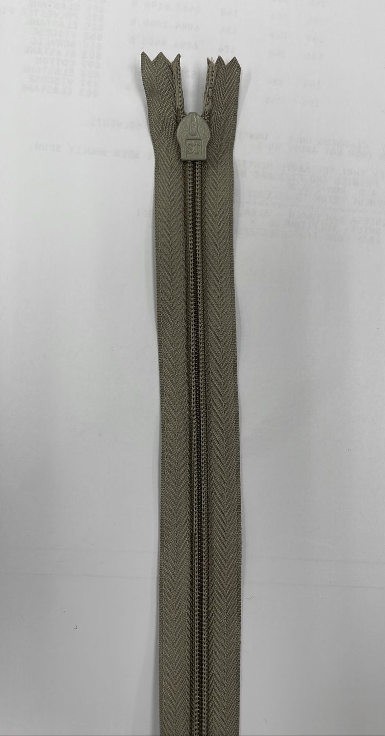 [ 19048 ] Zip Invisible Cotton/50cm/5g/Covert per Each
