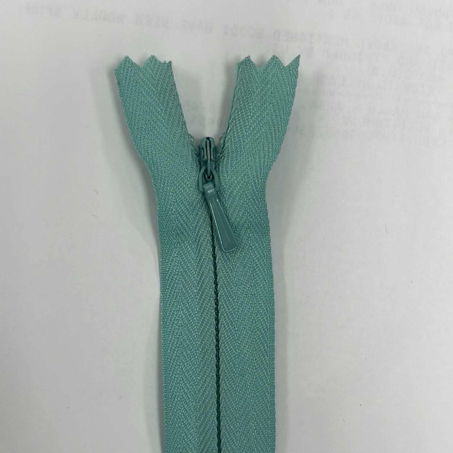 [ 16149 ] Zip Invisible Cotton/50cm/5g/Horizon Blue per Each