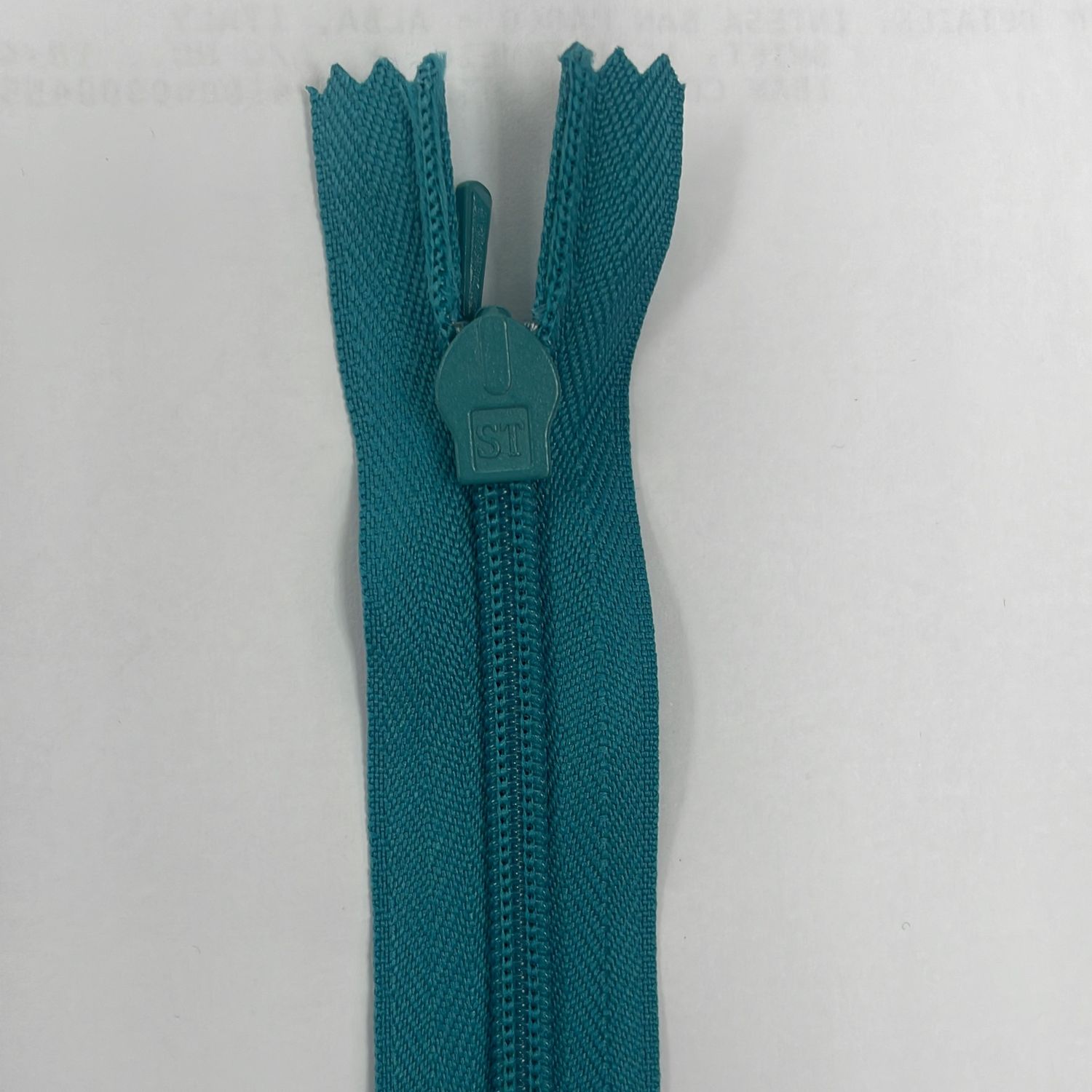 [ 19015 ] Zip Invisible Cotton/50cm/5g/Channel Blue per Each