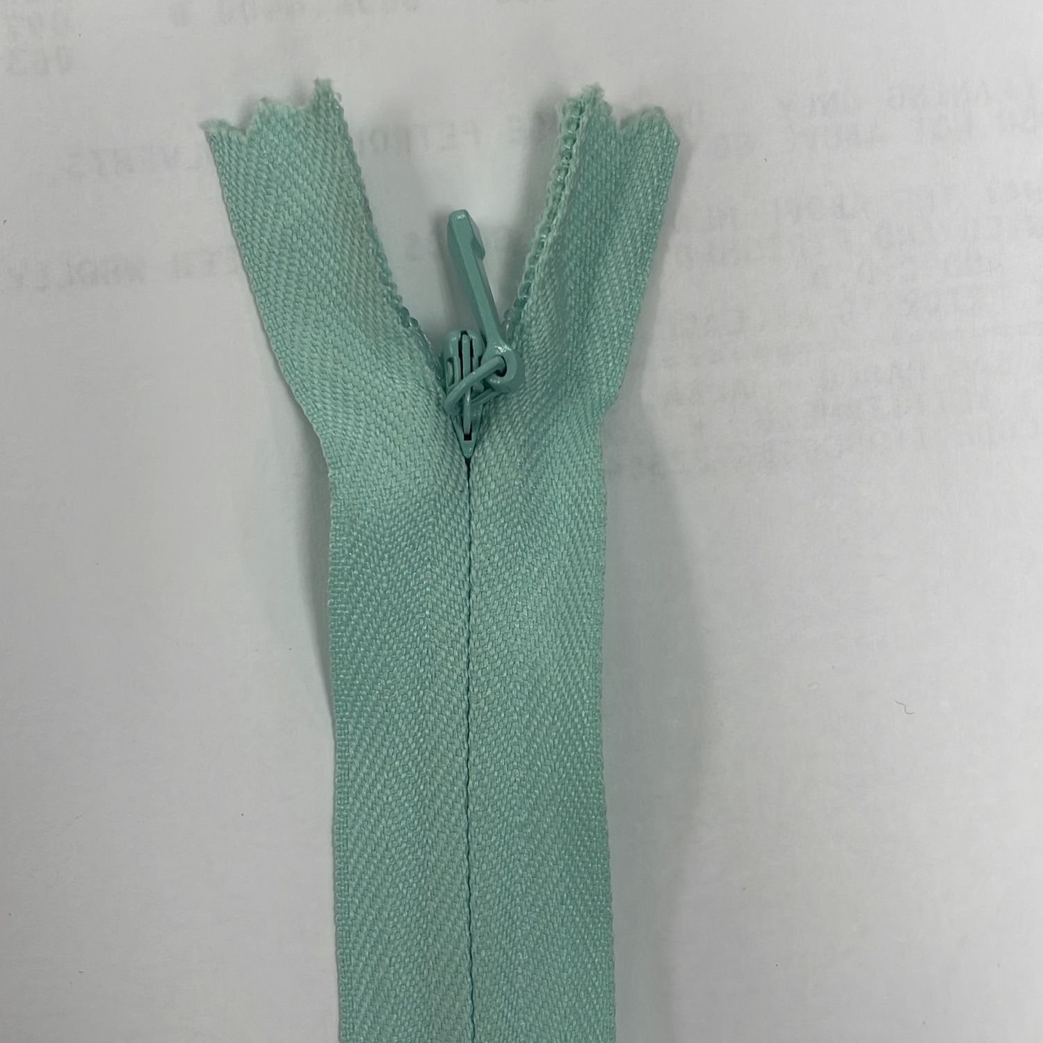[ 19012 ] Zip Invisible Cotton/50cm/5g/Luster per Each