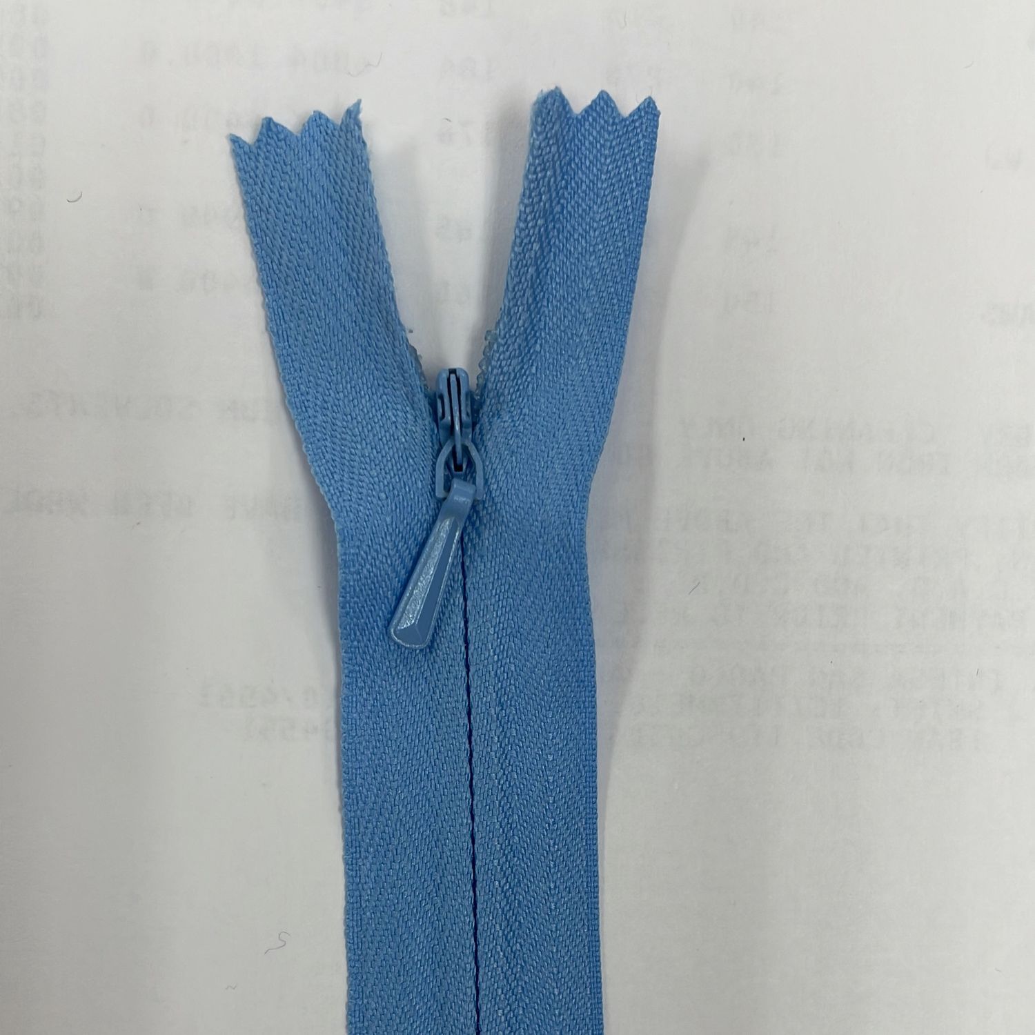 [ 19006 ] Zip Invisible Cotton/50cm/5g/Heaven per Each