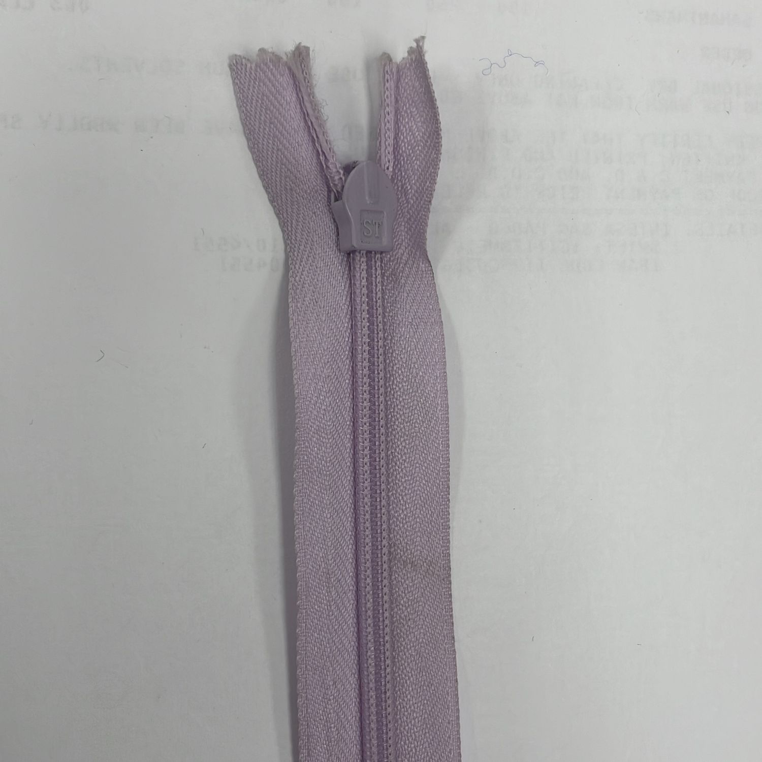[ 18920 ] Zip Invisible Cotton/20cm/5g/Hydrangea per Each