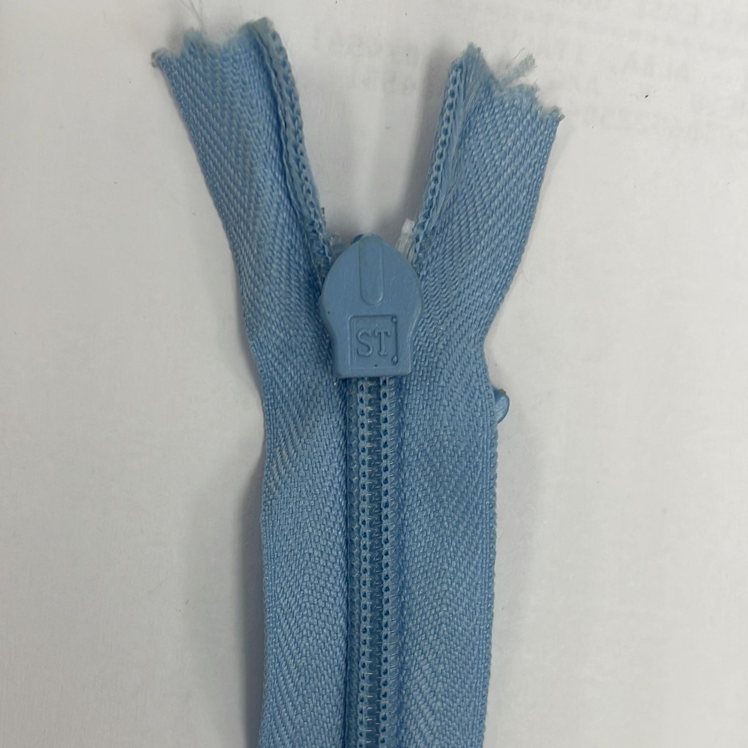 [ 18921 ] Zip Invisible Cotton/20cm/5g/Sky blue per Each