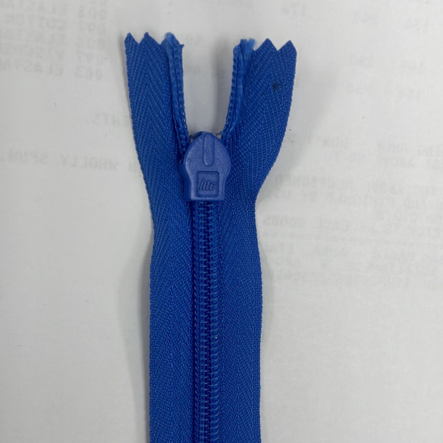 [ 18935 ] Zip Invisible Cotton/20cm/5g/Victoria Blue per Each