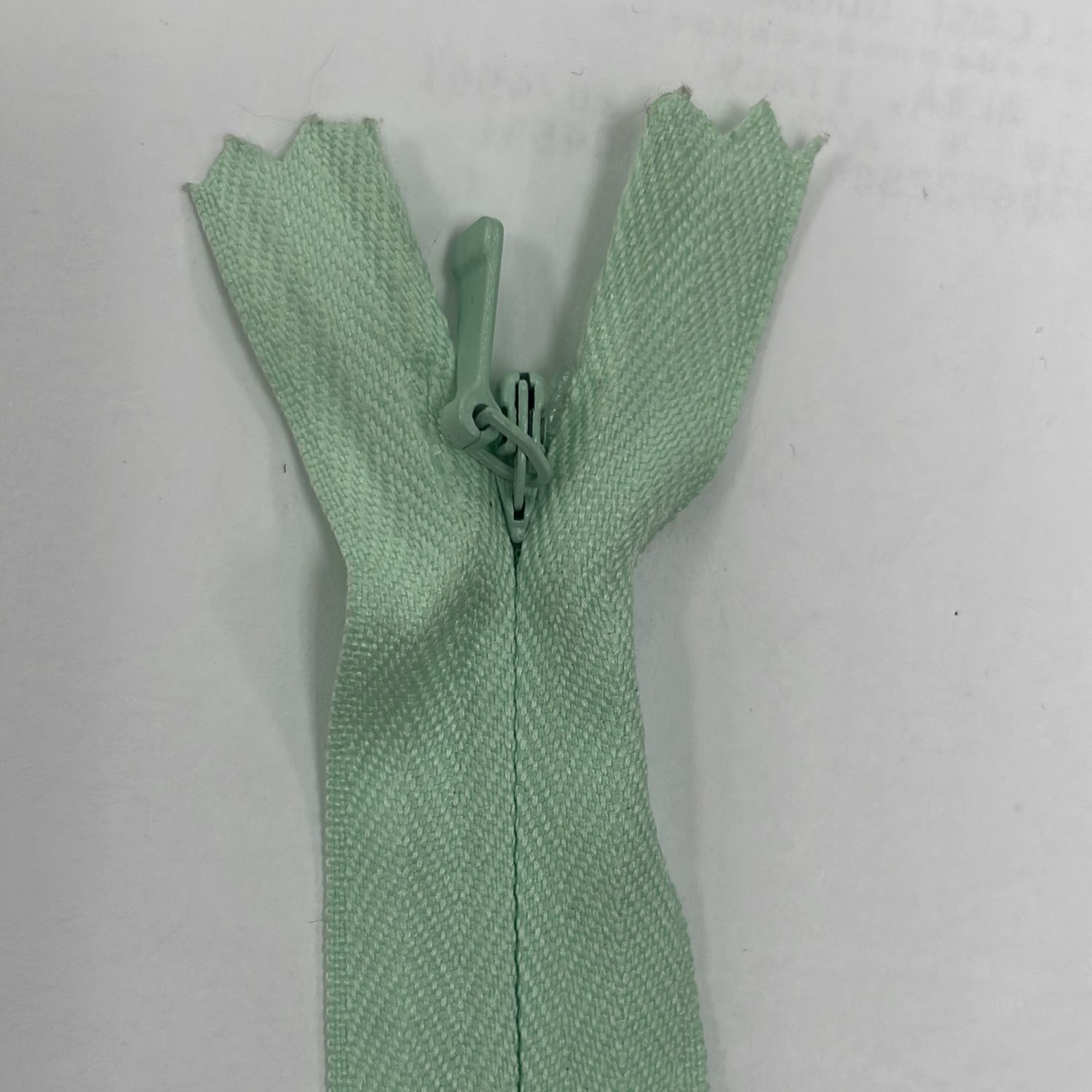 [ 18944 ] Zip Invisible Cotton/20cm/5g/Crystal per Each