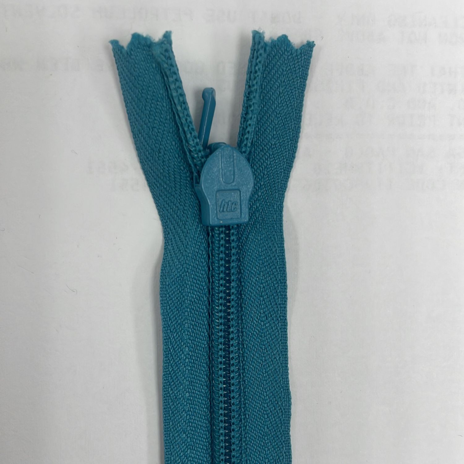 [ 19435 ] Zip Invisible Cotton/20cm/5g/Jay Blue per Each