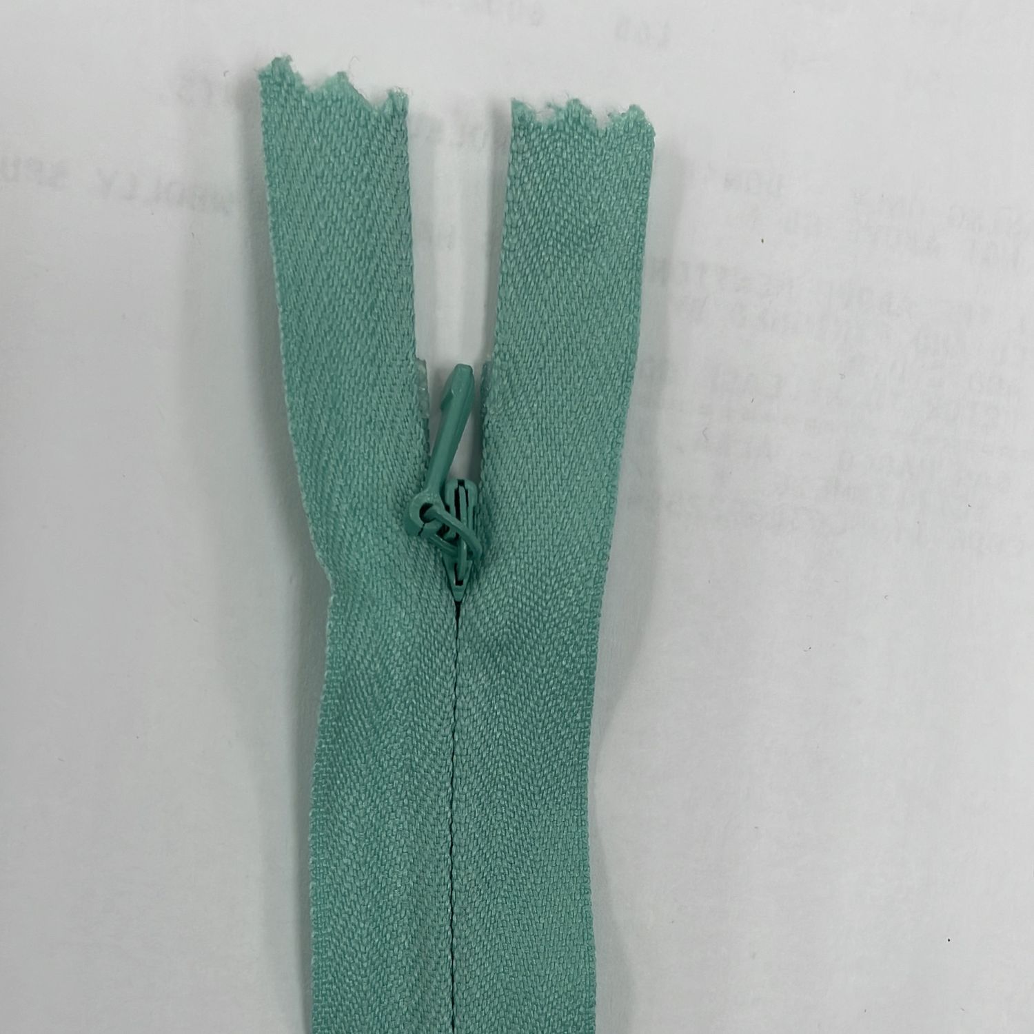 [ 18946 ] Zip Invisible Cotton/20cm/5g/Horizon blue per Each