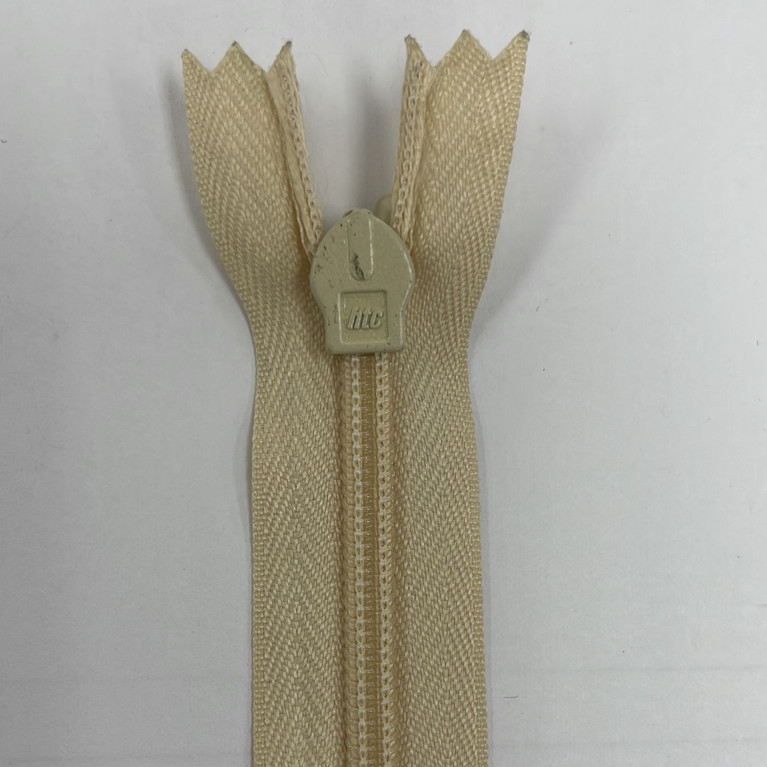 [ 18915 ] Zip Invisible Cotton/20cm/5g/Pale Orange per Each