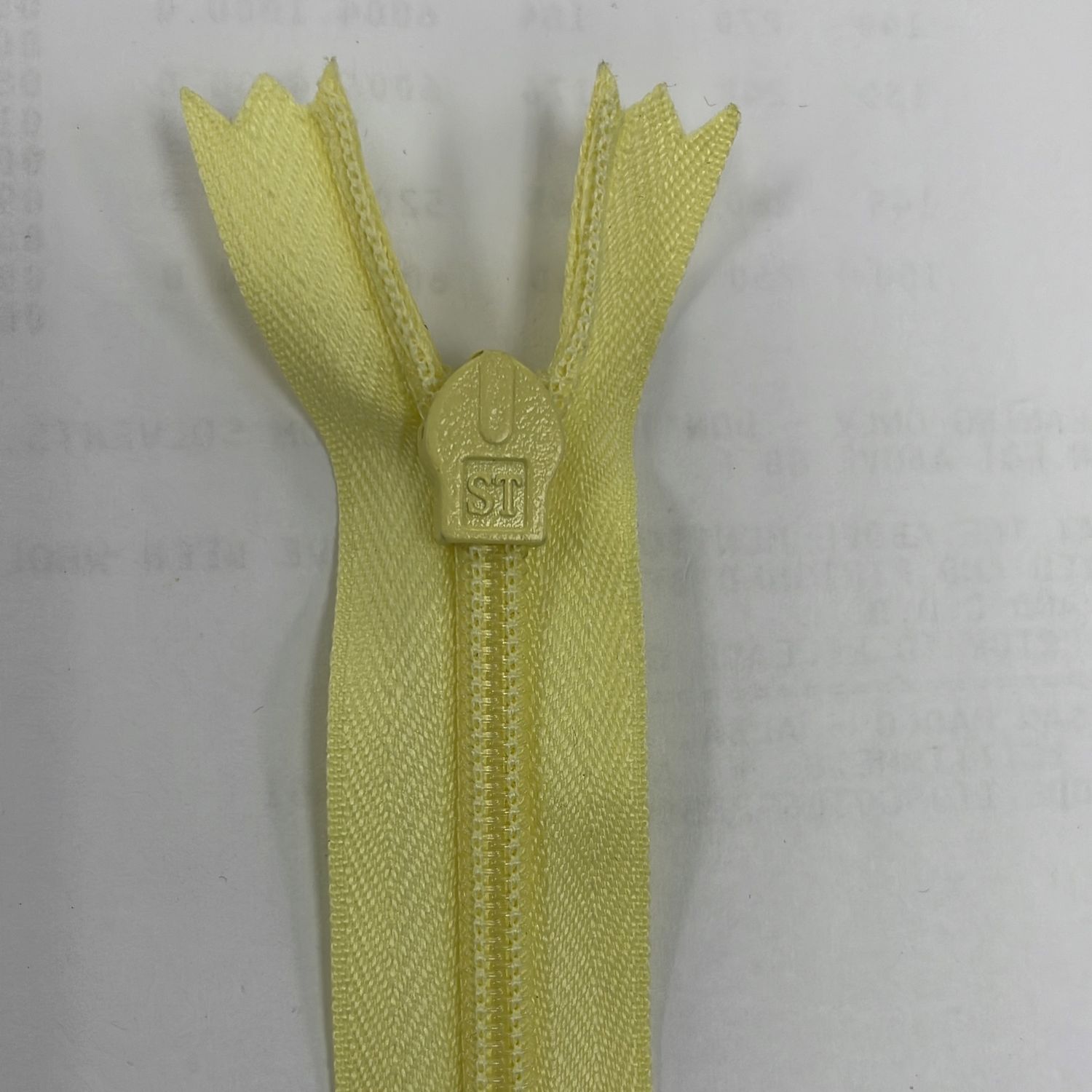 [ 18899 ] Zip Invisible Cotton/20cm/5g/Daizy per Each