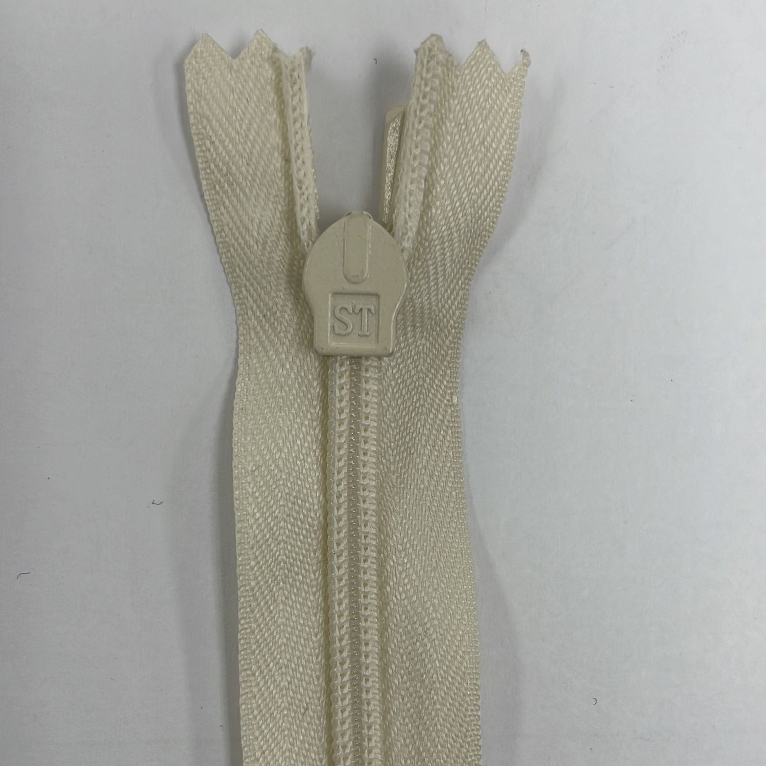 [ 18957 ] Zip Invisible Cotton/20cm/5g/Silky White per Each